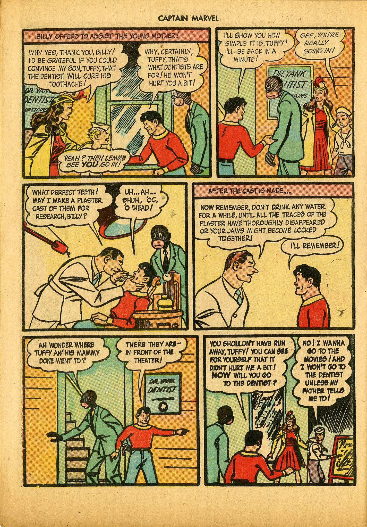 Read online Captain Marvel Adventures comic -  Issue #36 - 30