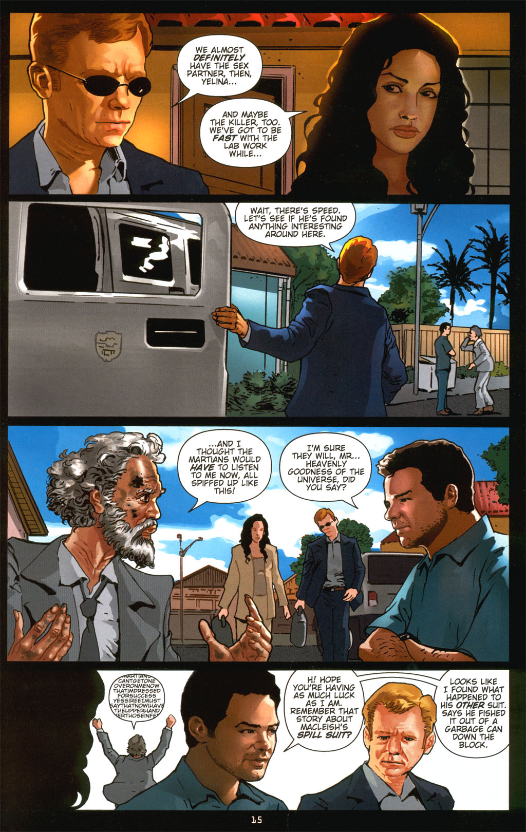 Read online CSI: Miami - Thou Shalt Not... comic -  Issue # Full - 16