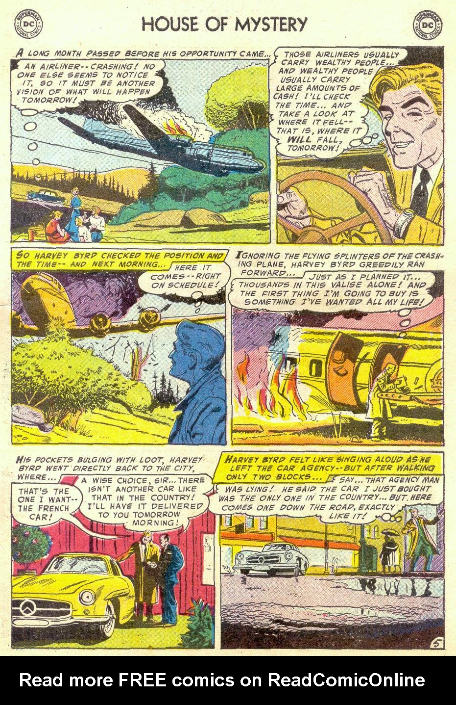 Read online House of Mystery (1951) comic -  Issue #47 - 31