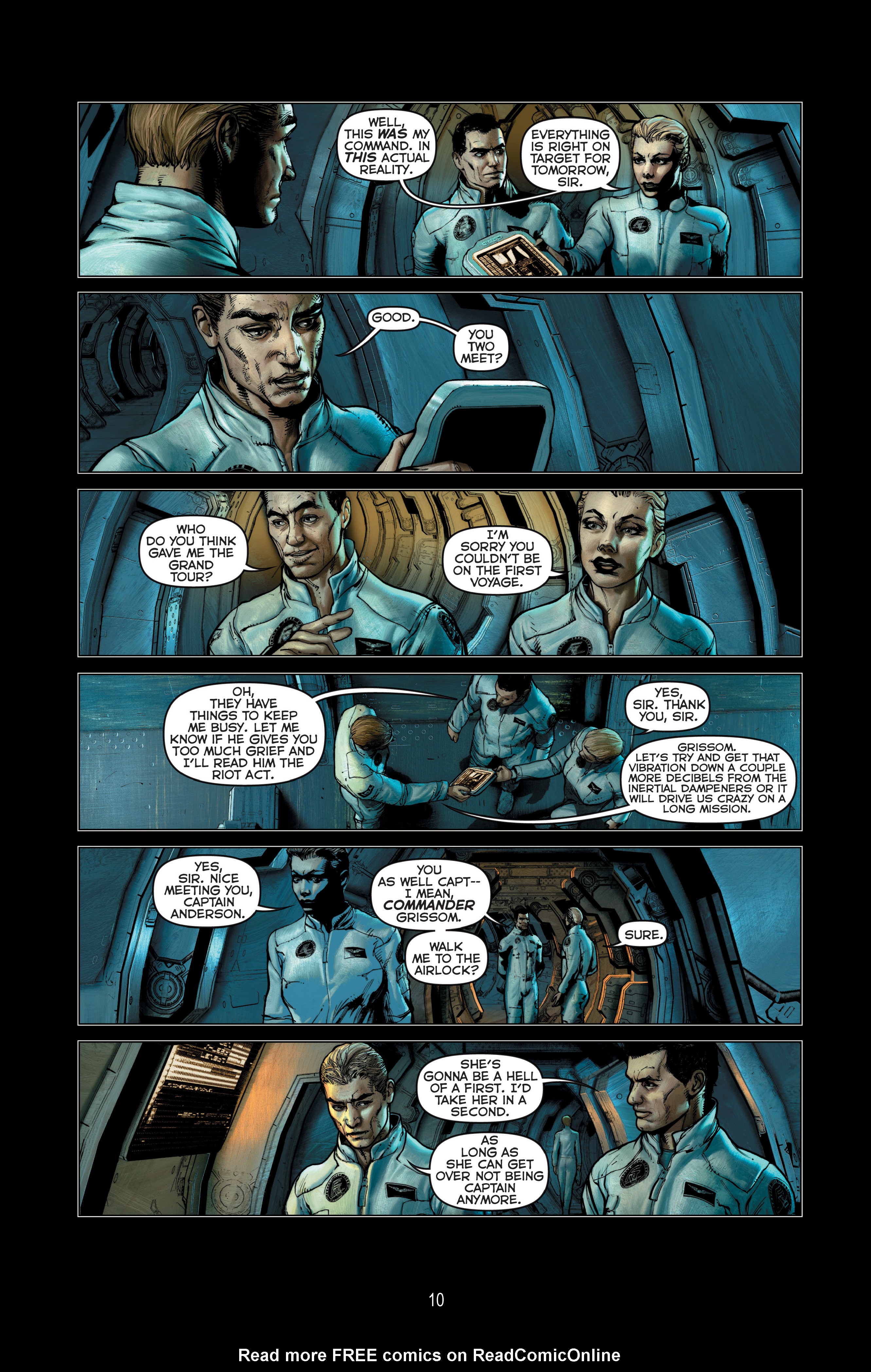 Read online Faster than Light comic -  Issue #1 - 12
