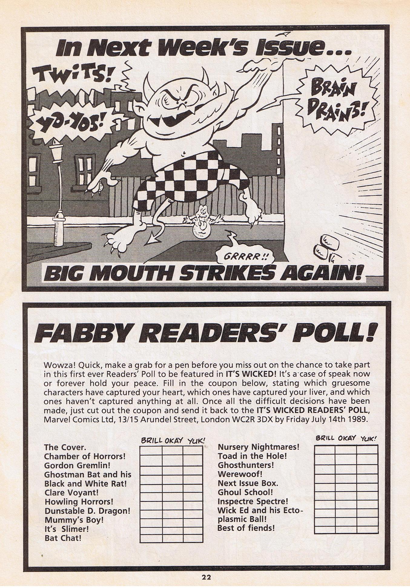 Read online It's Wicked! comic -  Issue #7 - 22