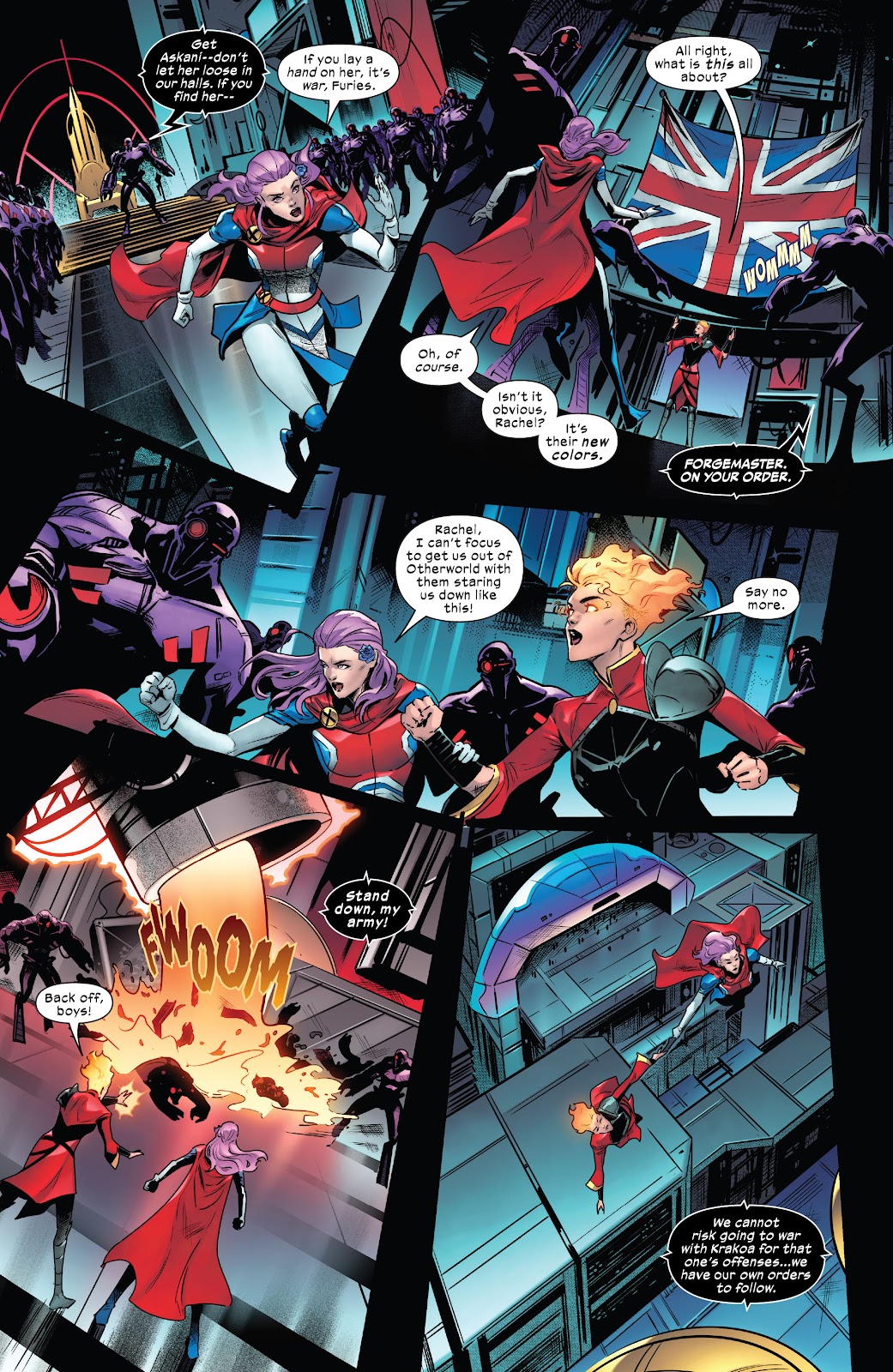 Betsy Braddock: Captain Britain issue 1 - Page 22
