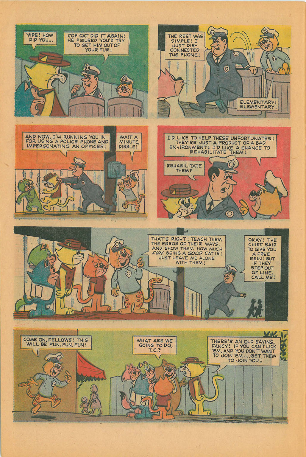 Read online Top Cat (1962) comic -  Issue #27 - 30