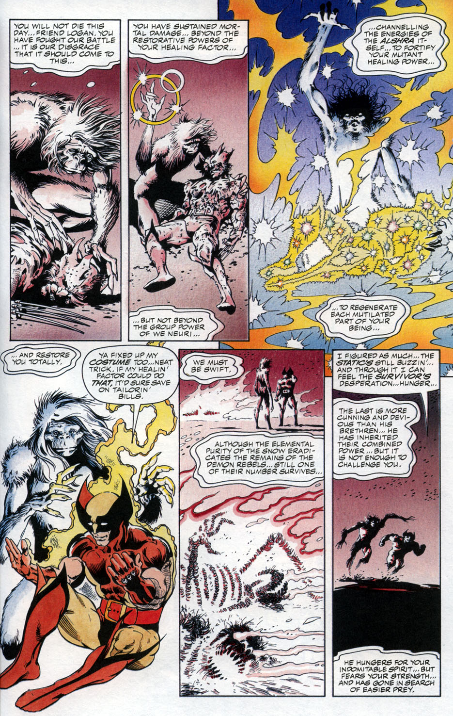 Read online Marvel Graphic Novel comic -  Issue #65 - Wolverine - Bloodlust - 31