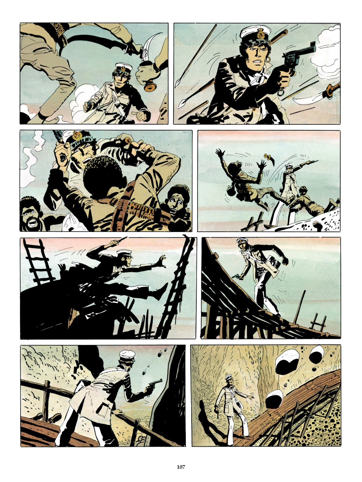 Read online Corto Maltese comic -  Issue # TPB 8 (Part 1) - 74