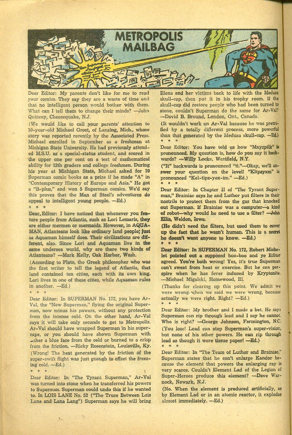Read online Superman (1939) comic -  Issue #175 - 12