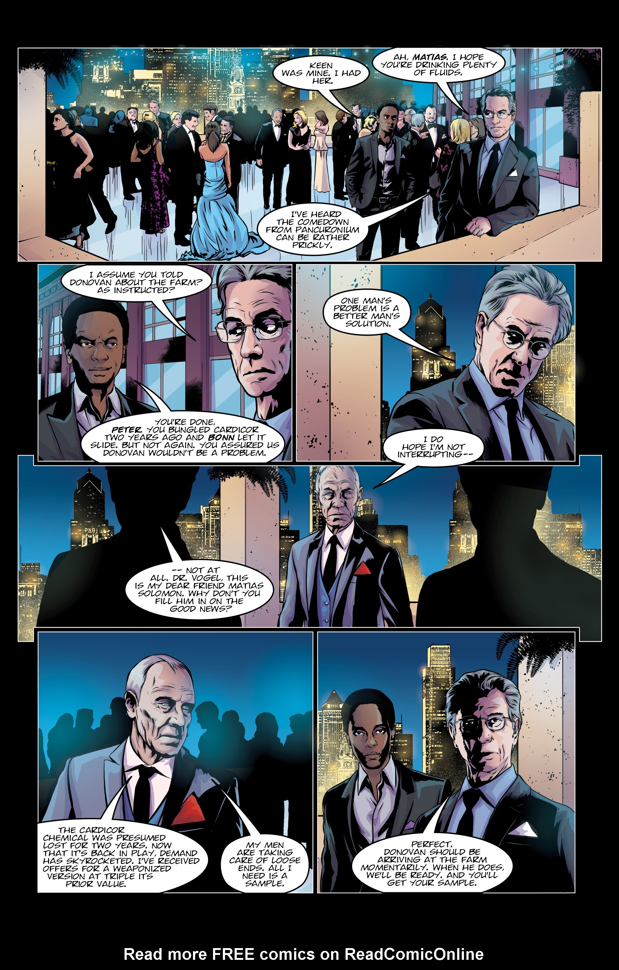 Read online The Blacklist comic -  Issue #8 - 17