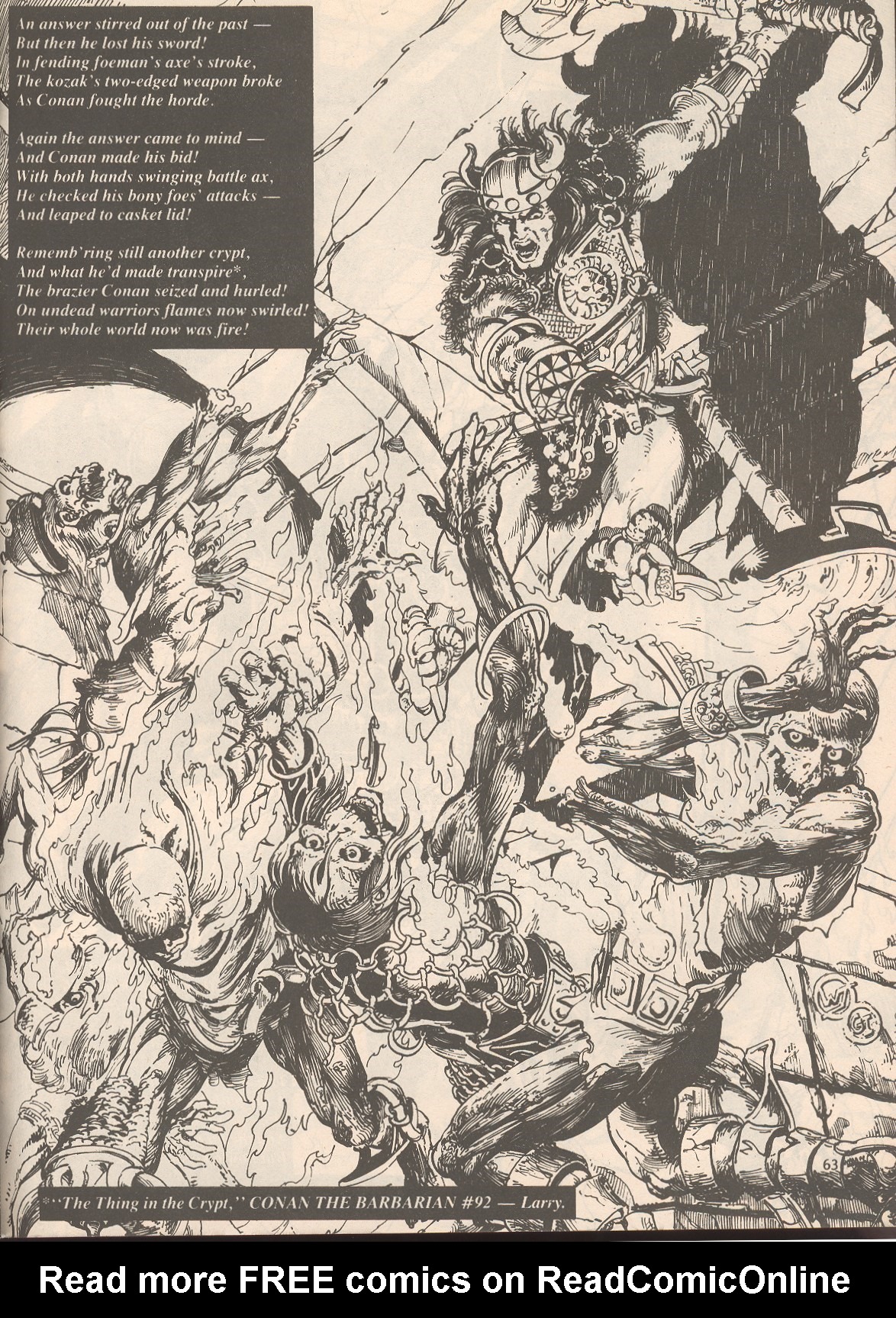 Read online The Savage Sword Of Conan comic -  Issue #105 - 63