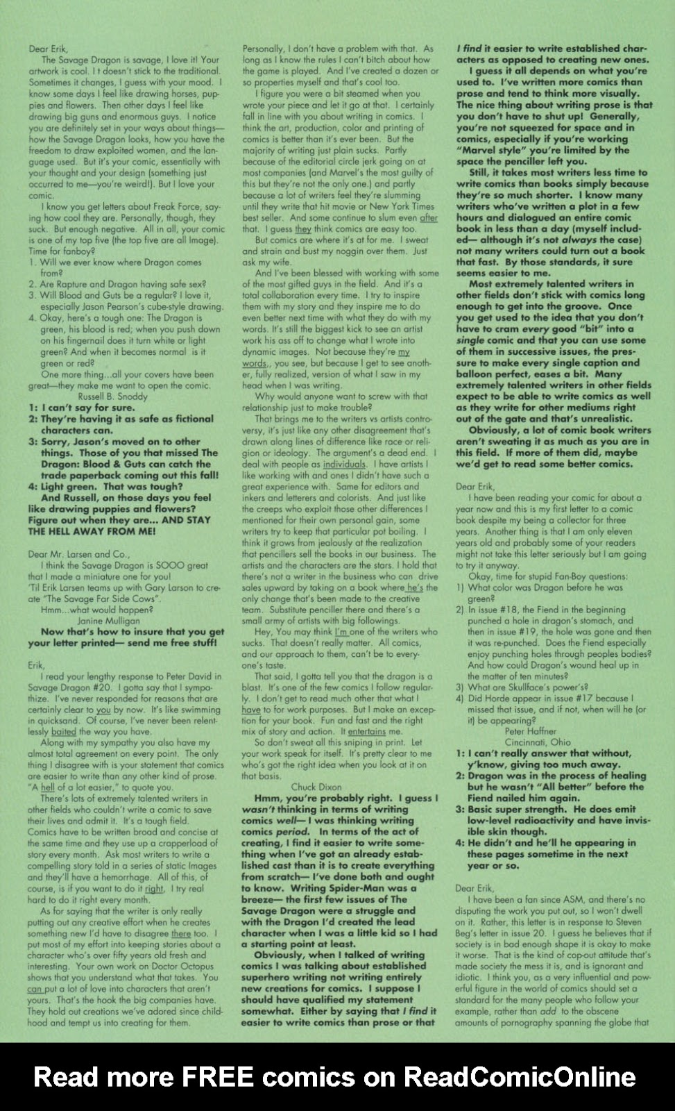 The Savage Dragon (1993) Issue #21 #24 - English 29 The Savage Dragon (1993) Issue #21 #24 - English 29