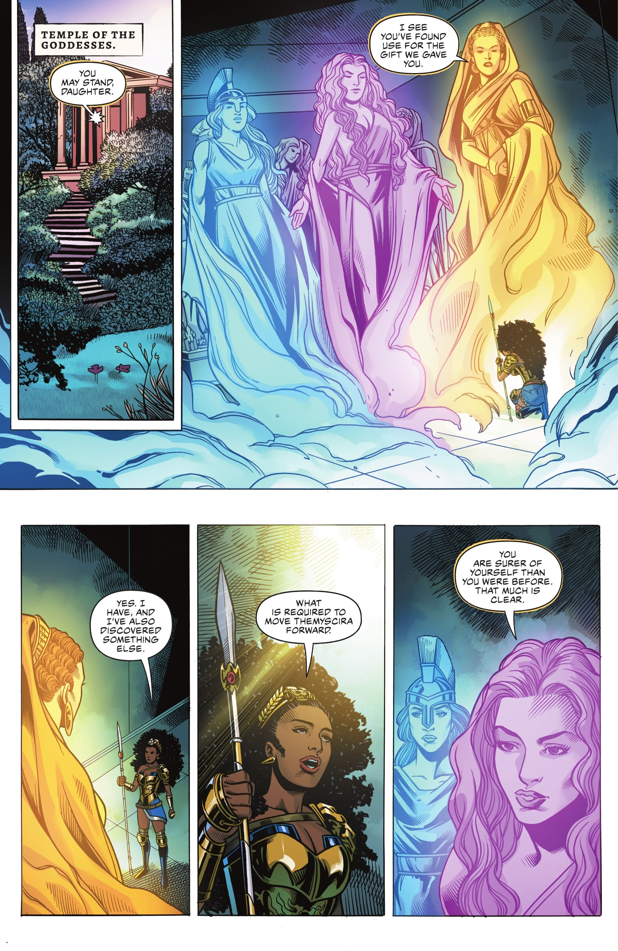 Read online Nubia & the Amazons comic -  Issue #5 - 15