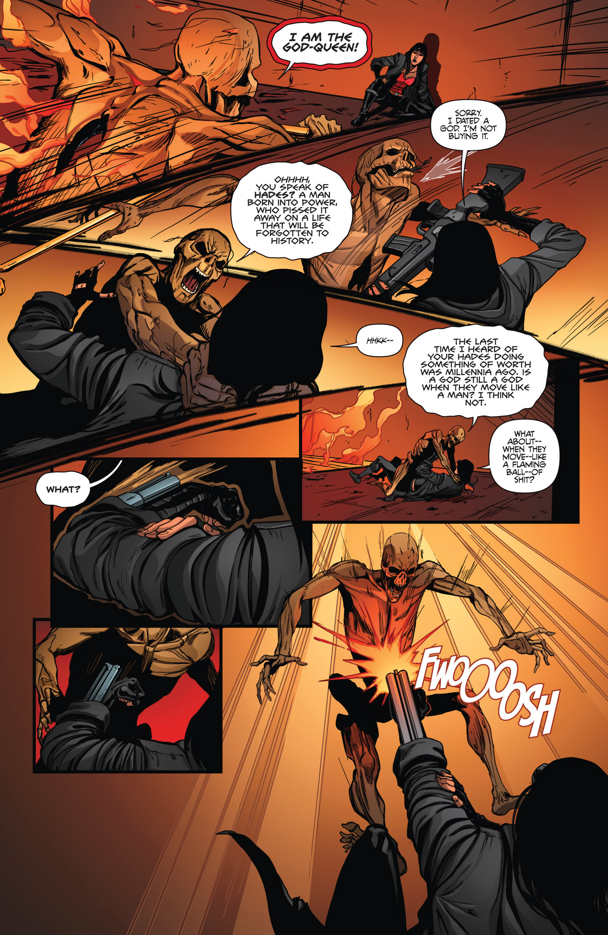 Read online Van Helsing vs The Mummy of Amun-Ra comic -  Issue #5 - 18