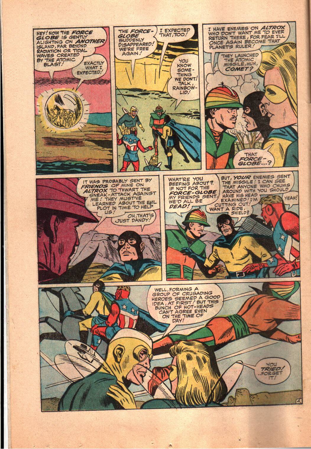 Read online Fly Man comic -  Issue #32 - 5