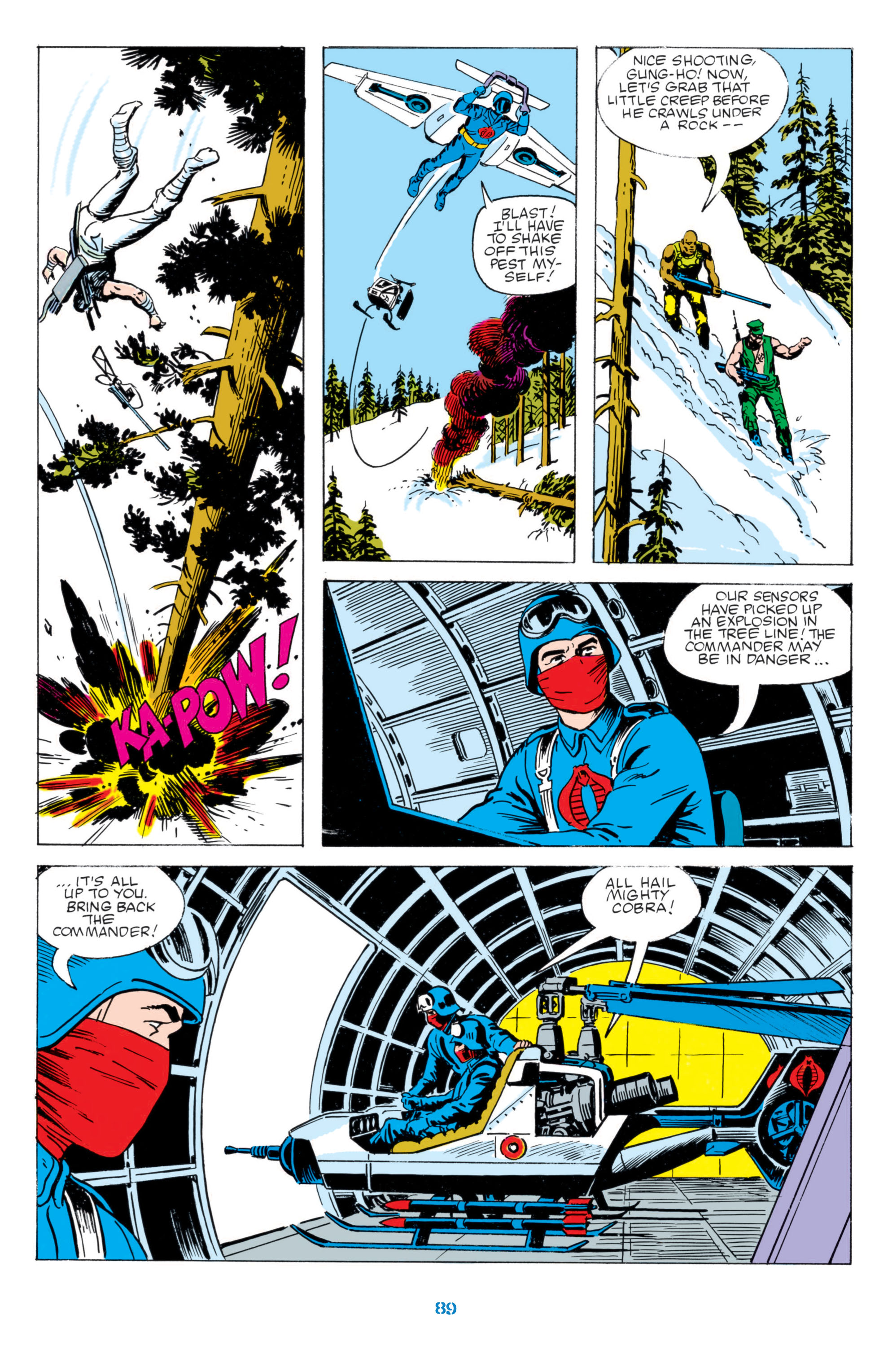 Read online Classic G.I. Joe comic -  Issue # TPB 3 (Part 1) - 90