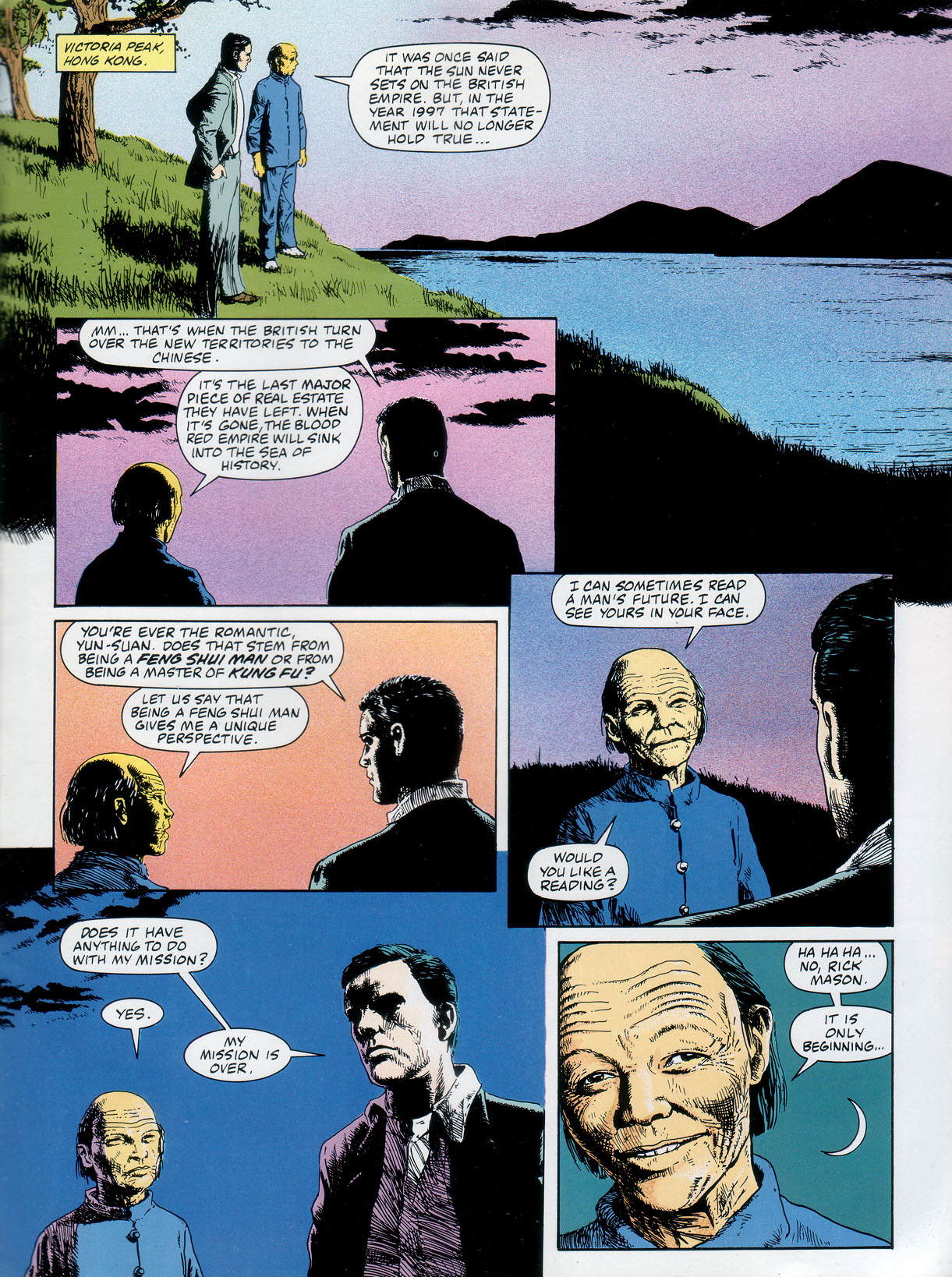 Read online Marvel Graphic Novel: Rick Mason, The Agent comic -  Issue # TPB - 7