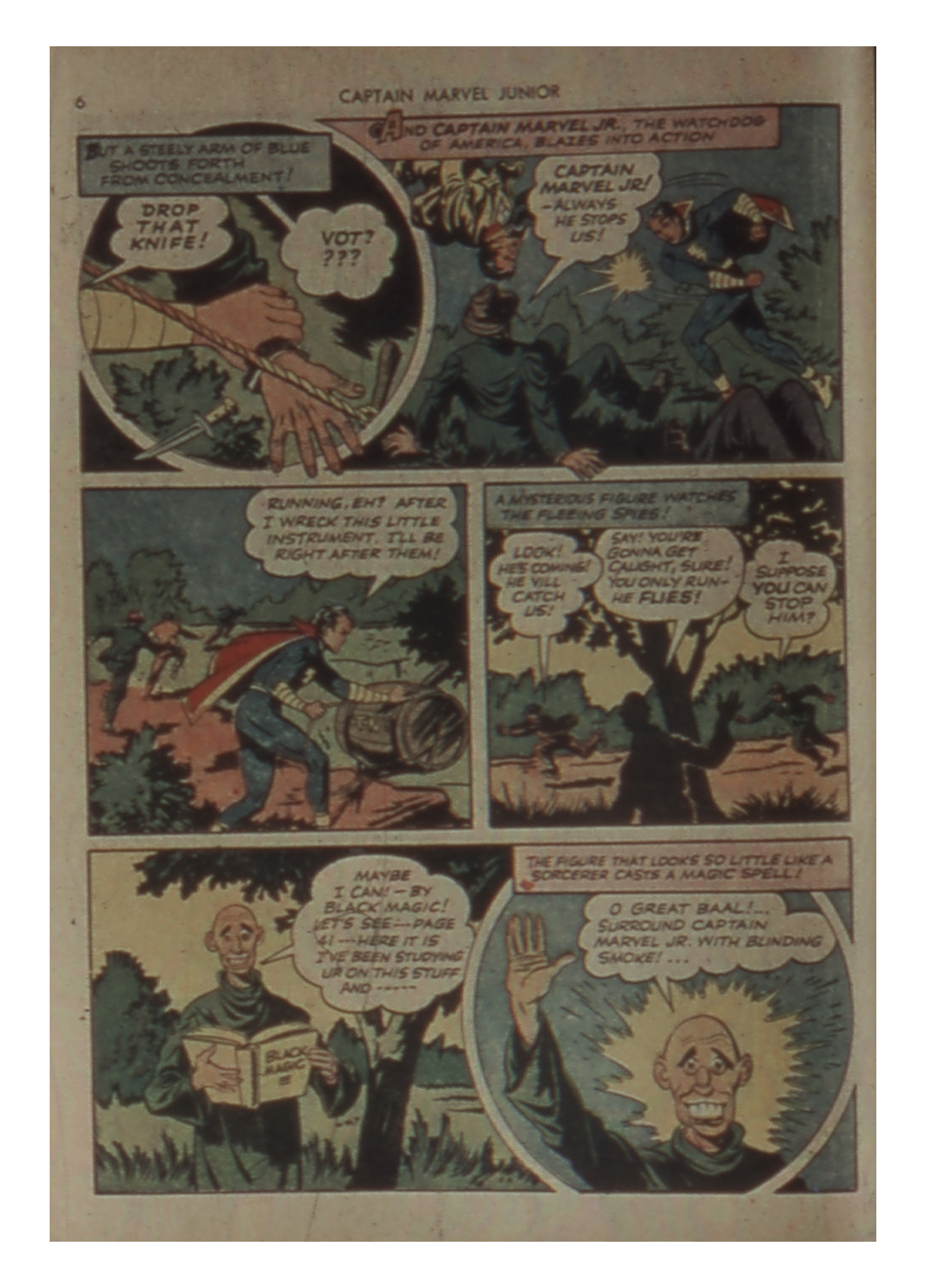 Read online Captain Marvel, Jr. comic -  Issue #4 - 7