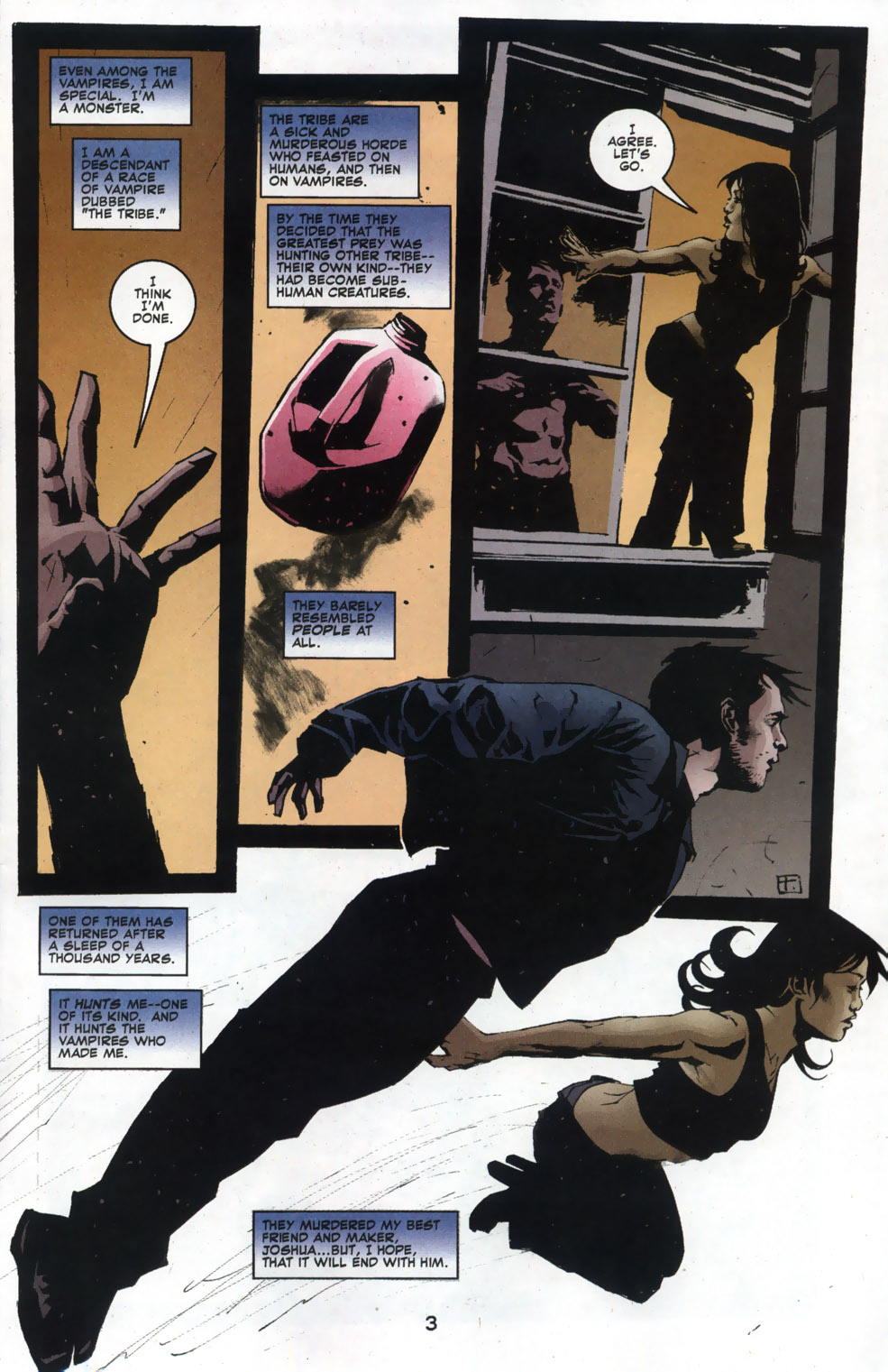 Read online Blood and Water comic -  Issue #5 - 4