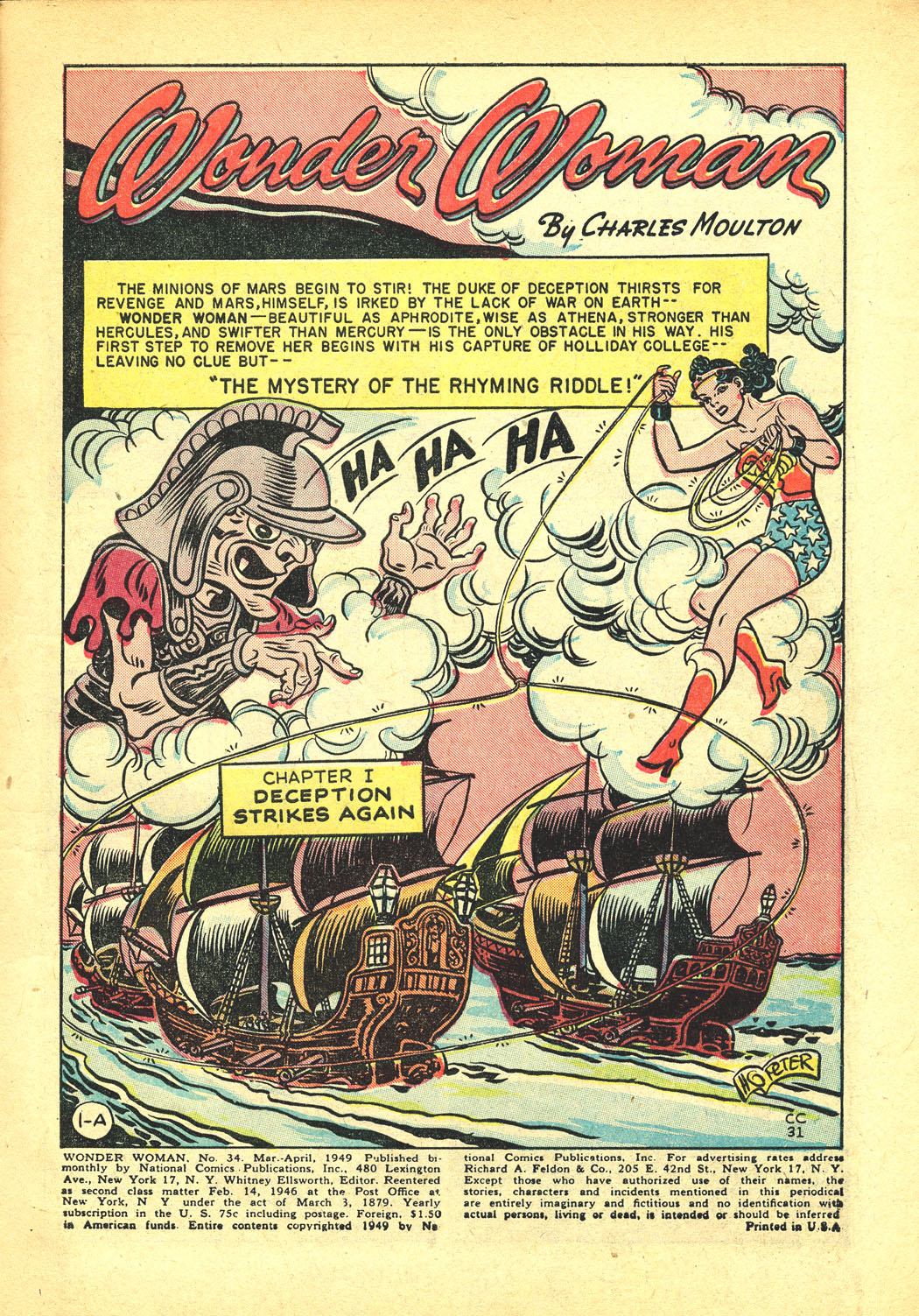 Read online Wonder Woman (1942) comic -  Issue #34 - 3