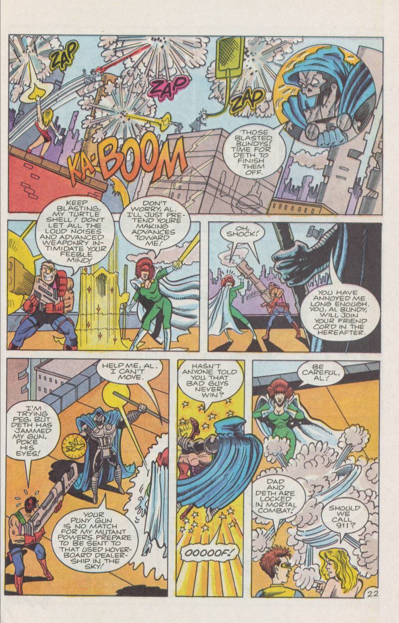 Read online Married... with Children: 2099 comic -  Issue #3 - 27