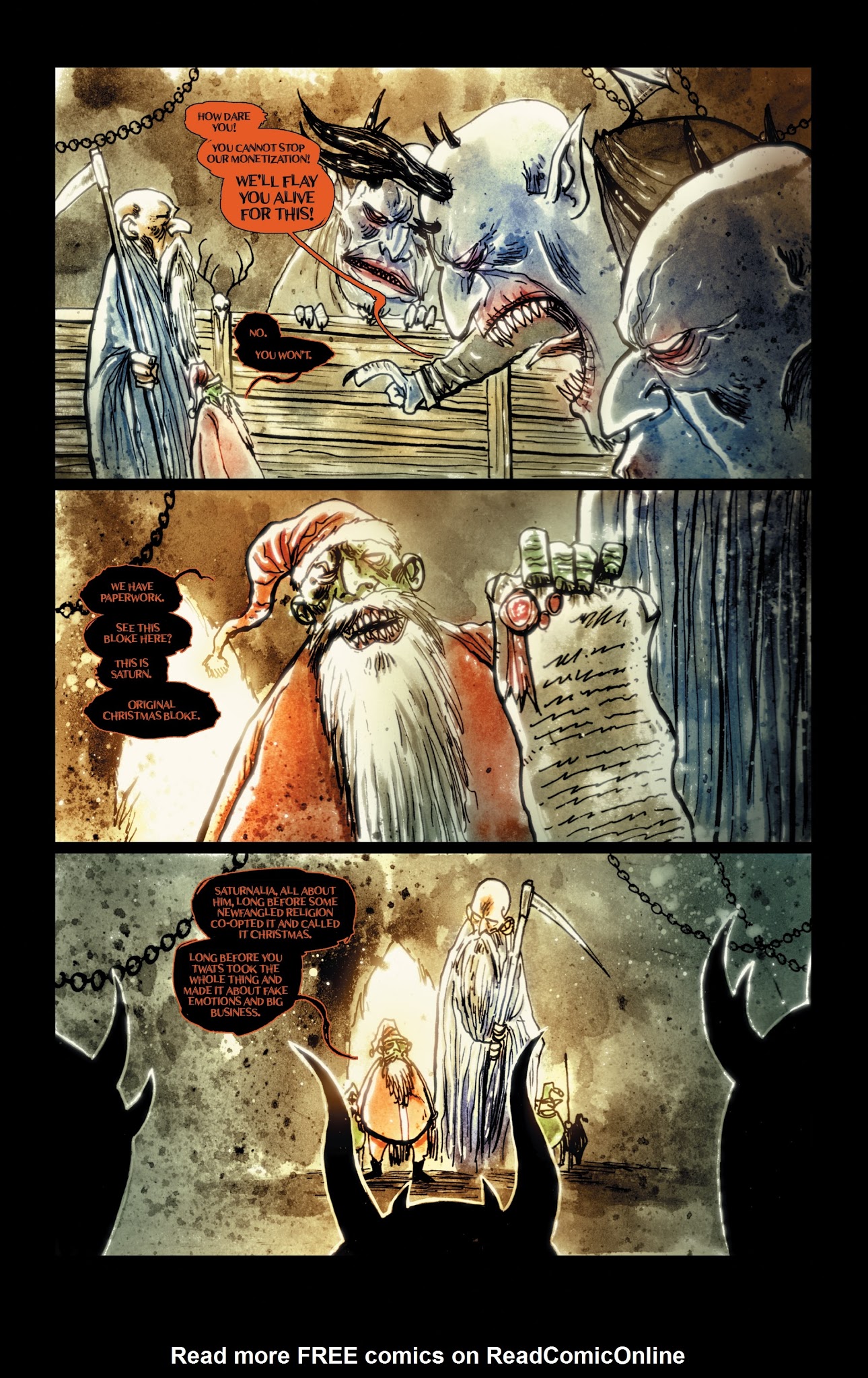Read online Wormwood Gentleman Corpse: Christmas Special comic -  Issue # Full - 21