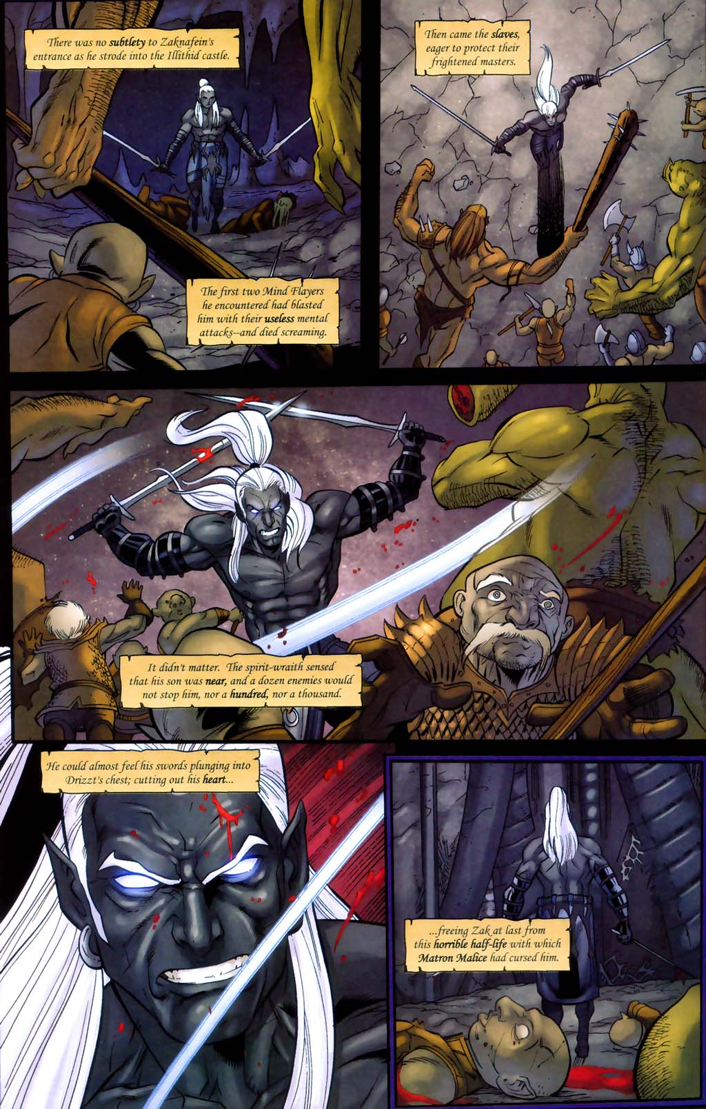 Read online Forgotten Realms: Exile comic -  Issue #3 - 15