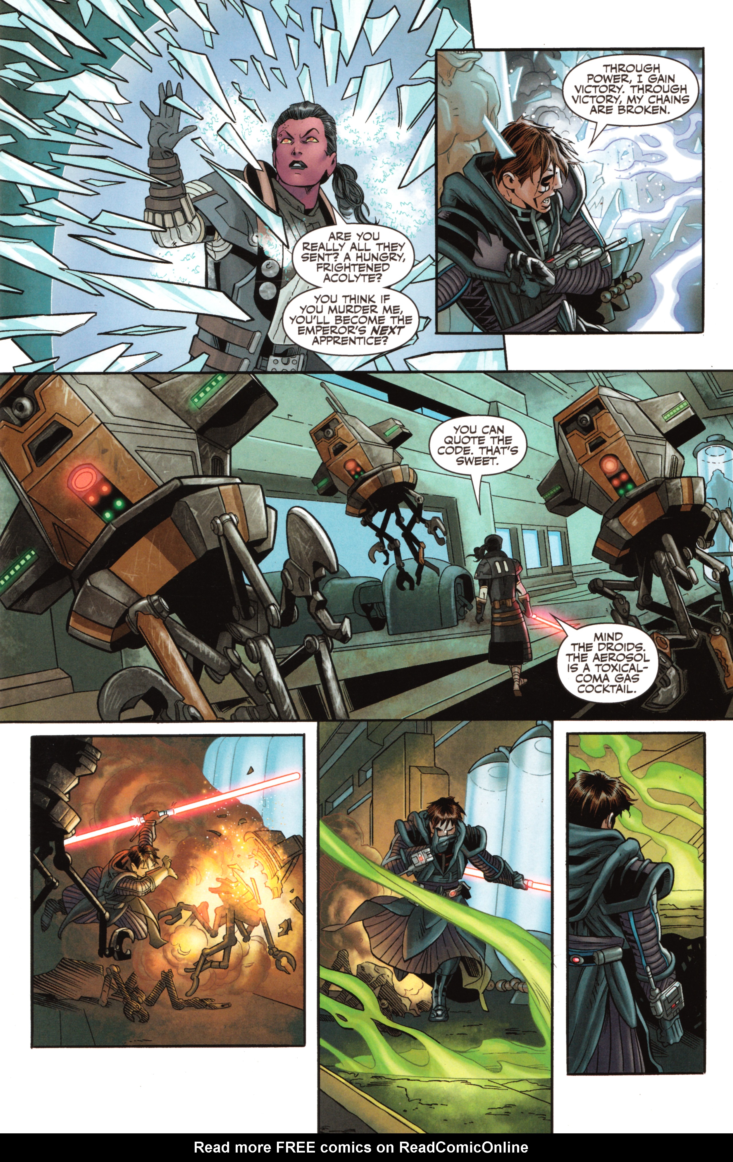 Read online Star Wars: The Old Republic comic -  Issue #5 - 7