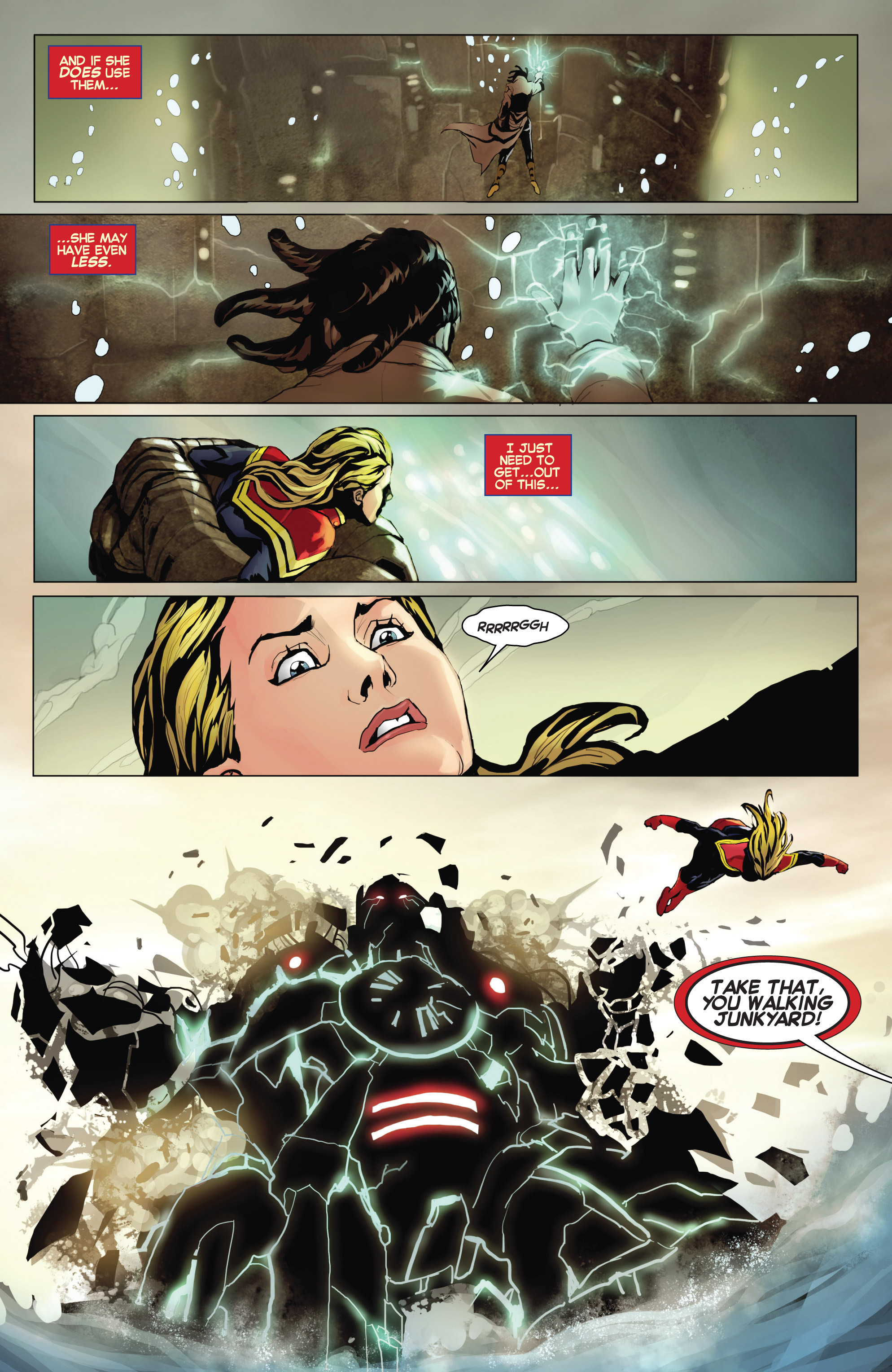 Read online Captain Marvel (2012) comic -  Issue #8 - 12