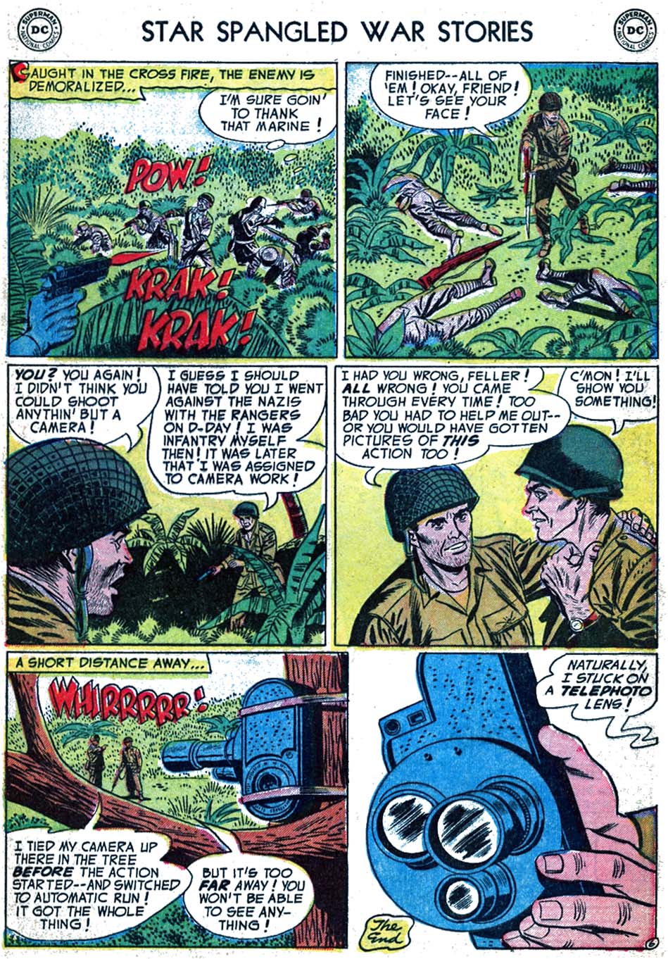 Read online Star Spangled War Stories (1952) comic -  Issue #16 - 33