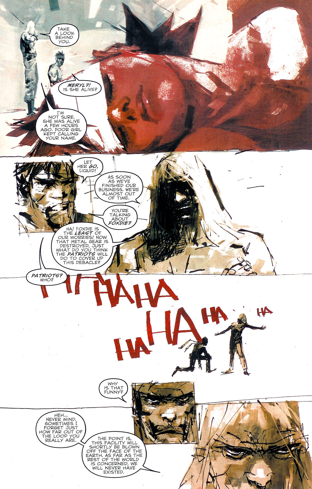 Read online Metal Gear Solid comic -  Issue #12 - 15