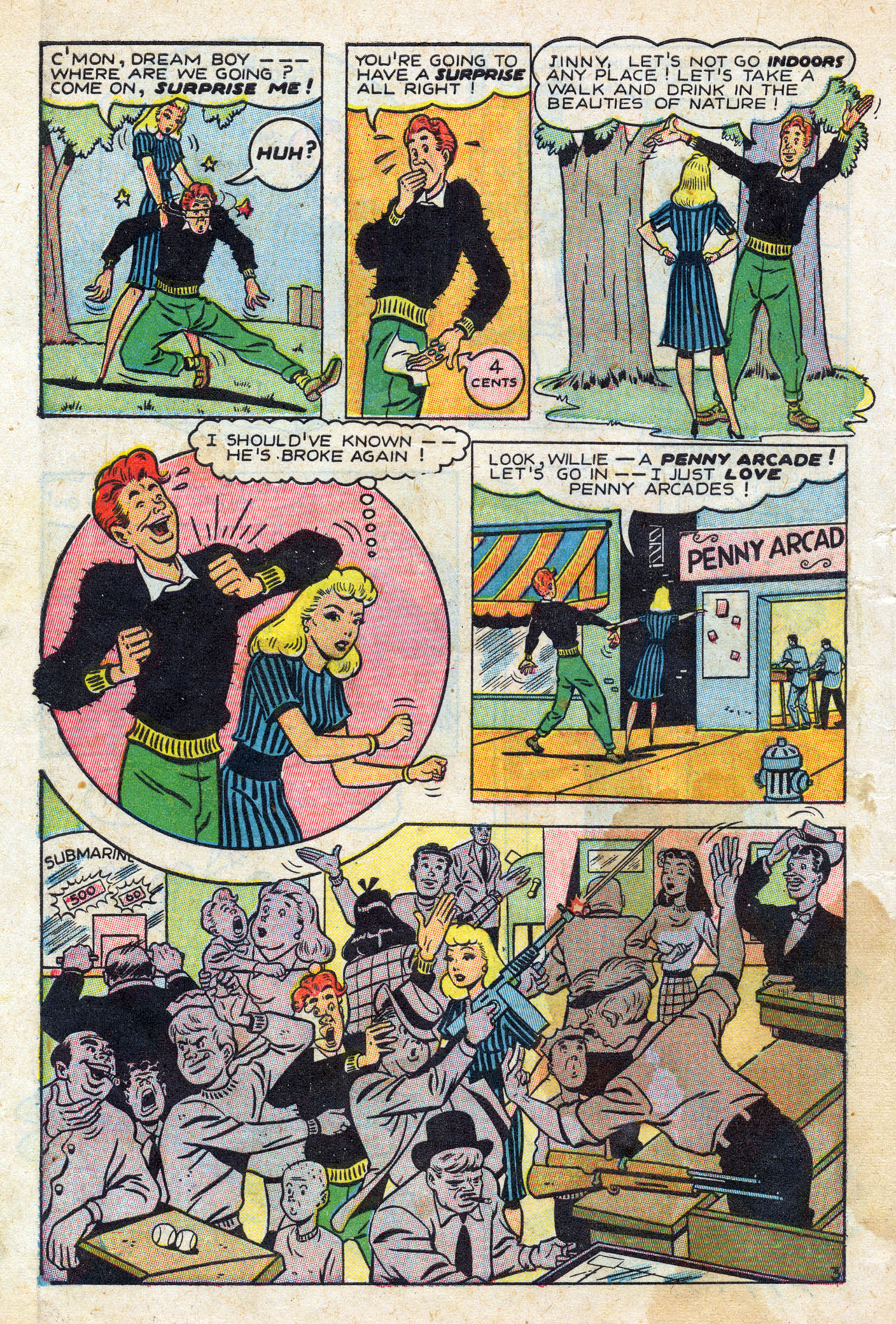 Read online Willie Comics (1946) comic -  Issue #8 - 13