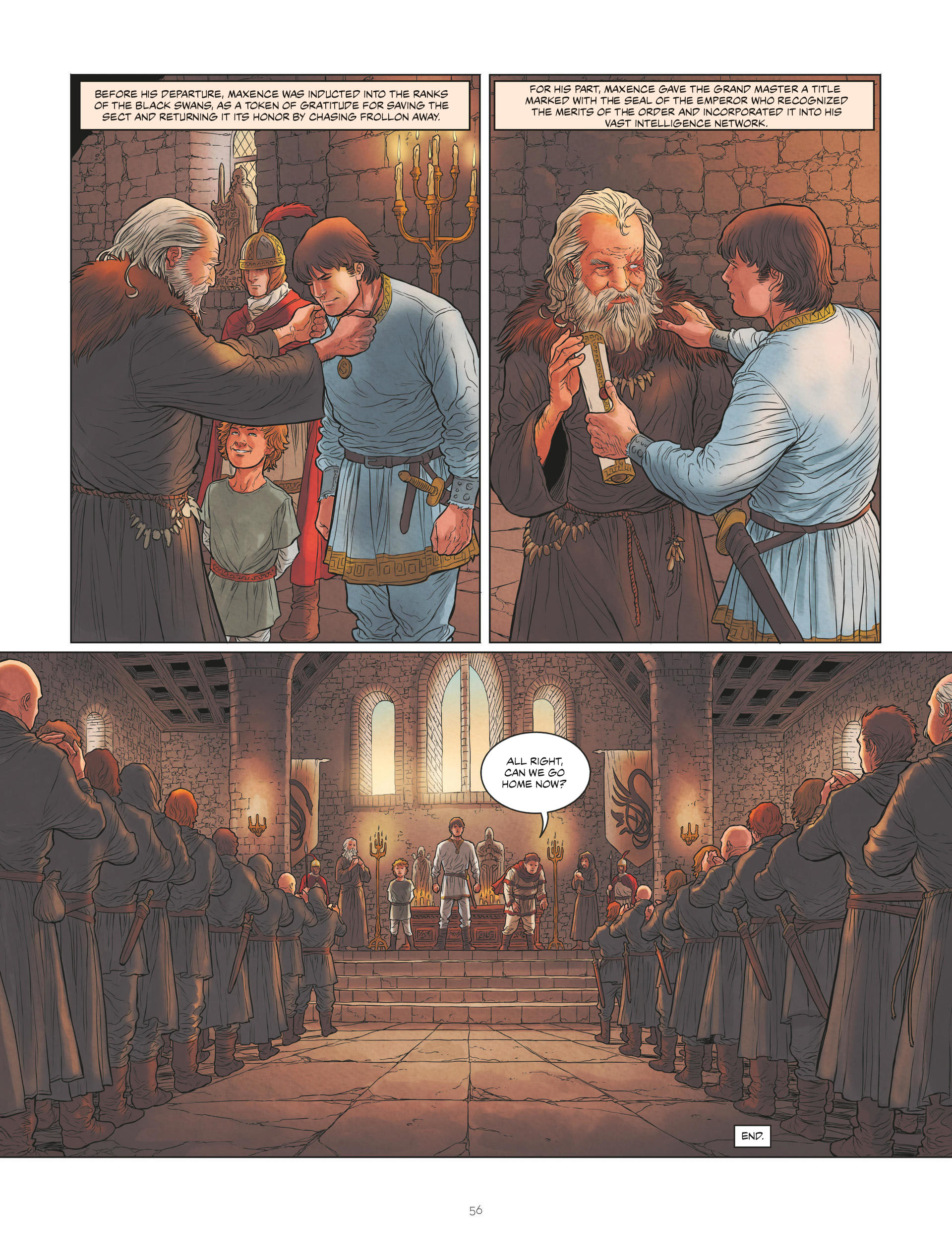 Read online Maxence comic -  Issue #3 - 55