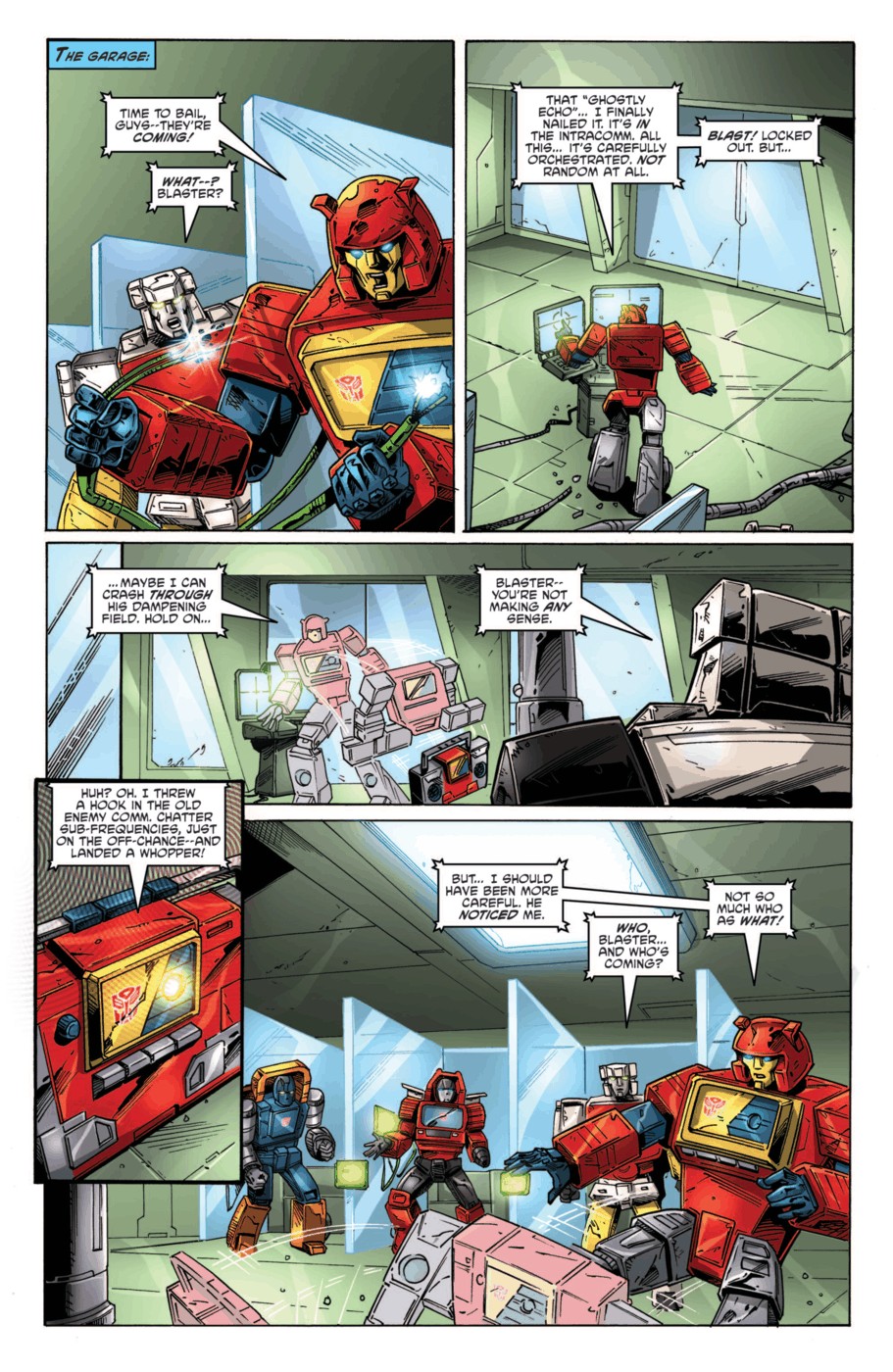 Read online The Transformers: Regeneration One comic -  Issue #92 - 16