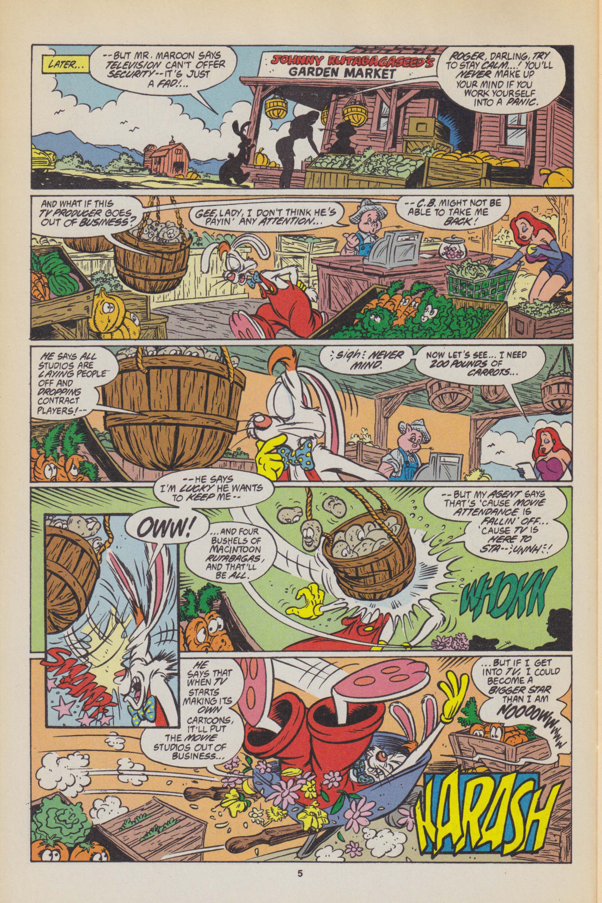 Read online Roger Rabbit comic -  Issue #18 - 8