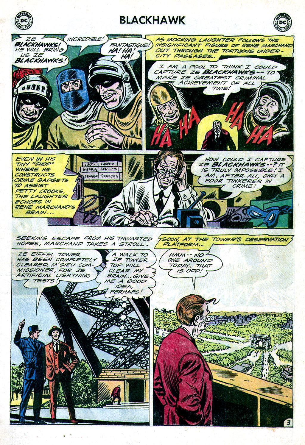 Read online Blackhawk (1957) comic -  Issue #210 - 5