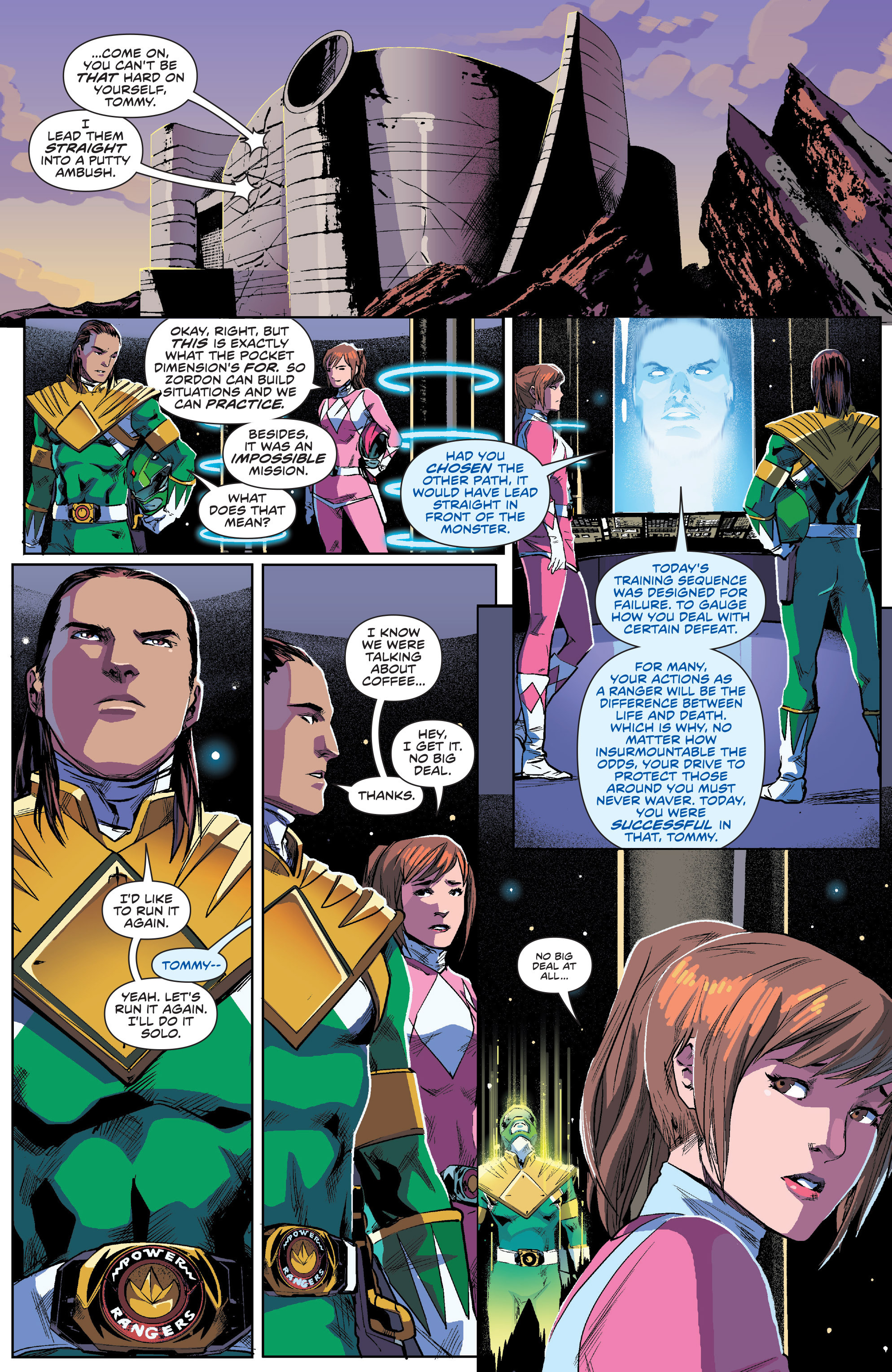 Read online Saban's Power Rangers: Aftershock comic -  Issue # Full - 94