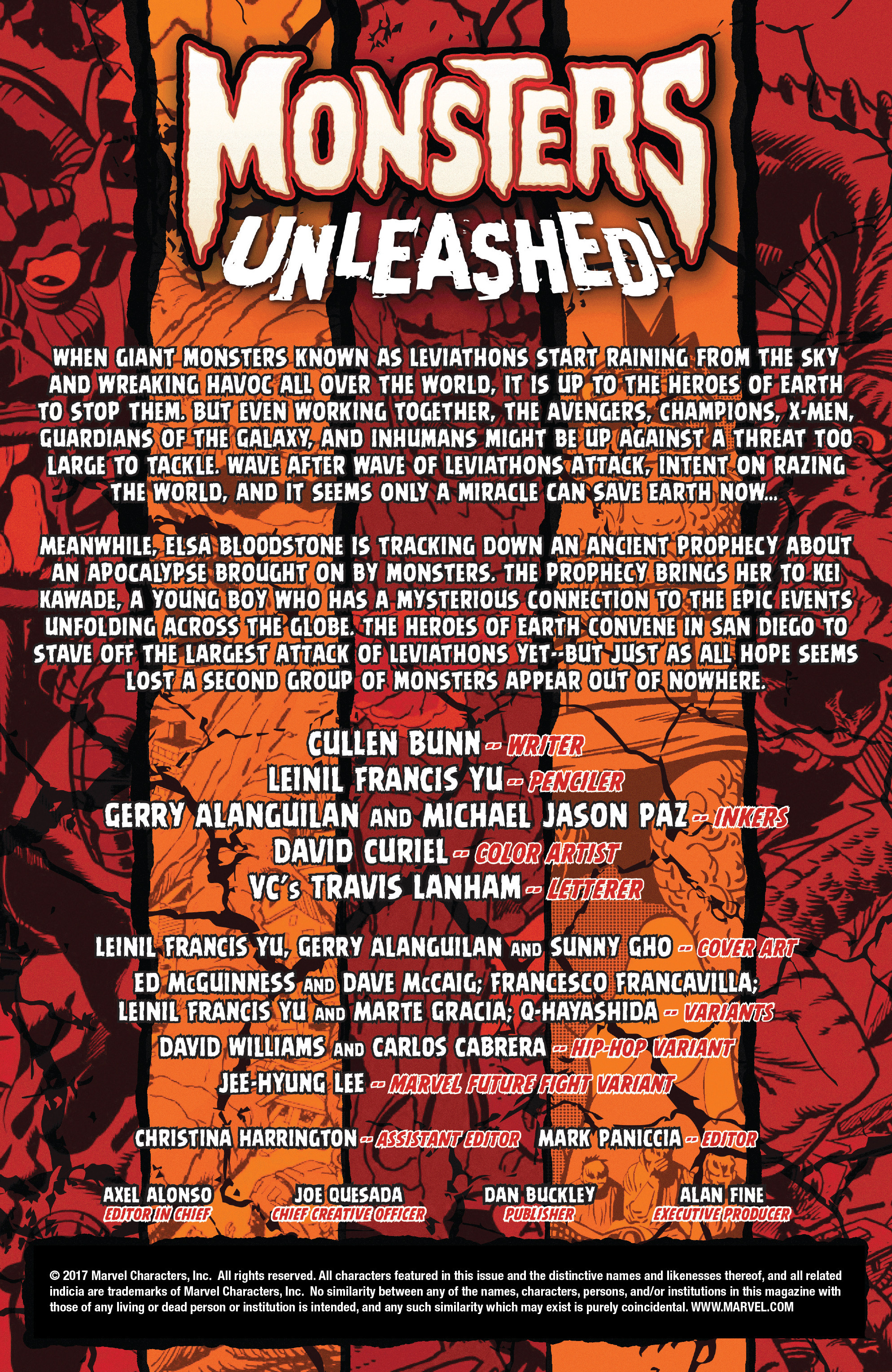 Read online Monsters Unleashed (2017) comic -  Issue #3 - 2