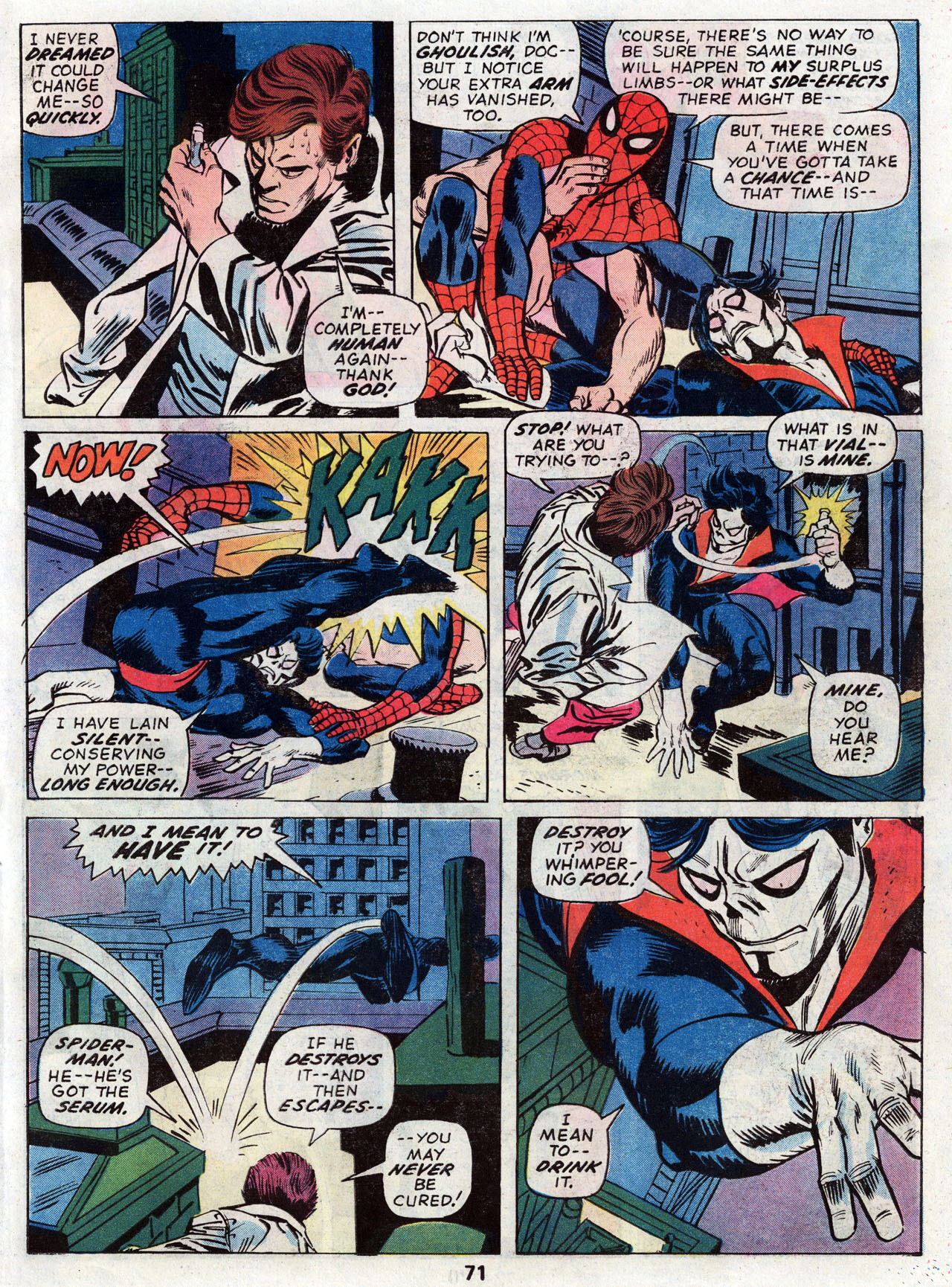 Read online Marvel Treasury Edition comic -  Issue #14 - 71