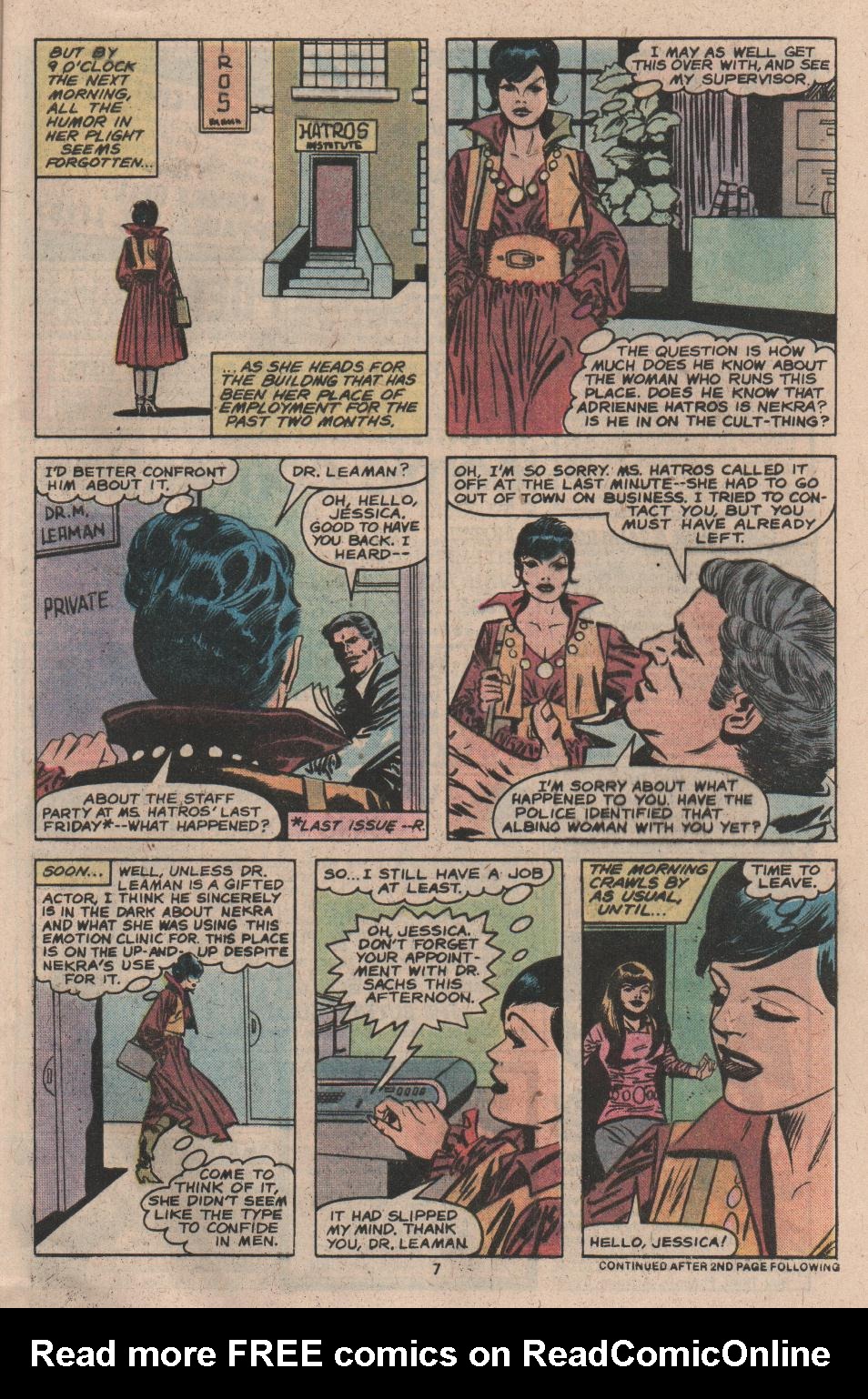 Read online Spider-Woman (1978) comic -  Issue #17 - 7