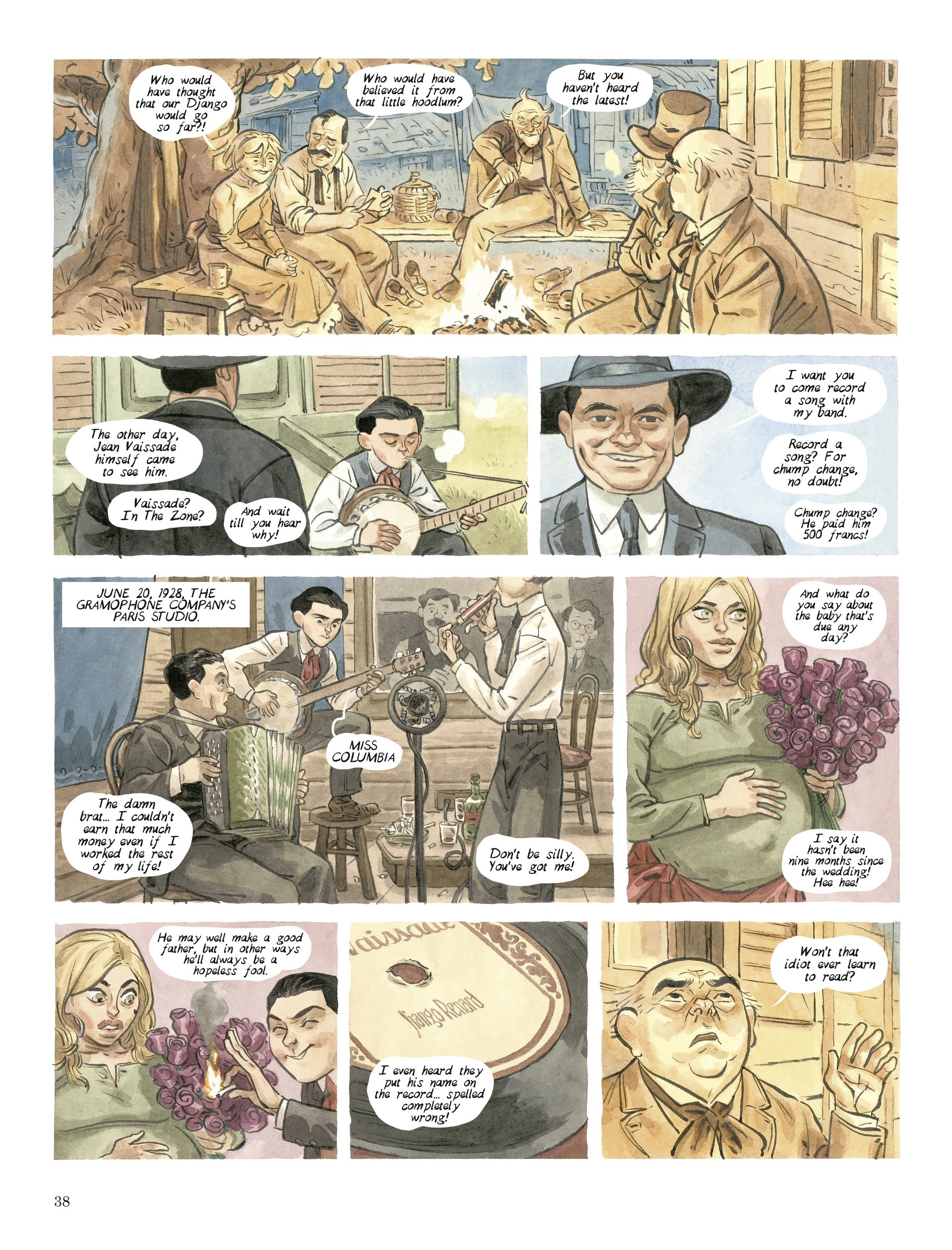 Read online Django: Hand On Fire comic -  Issue # TPB - 38