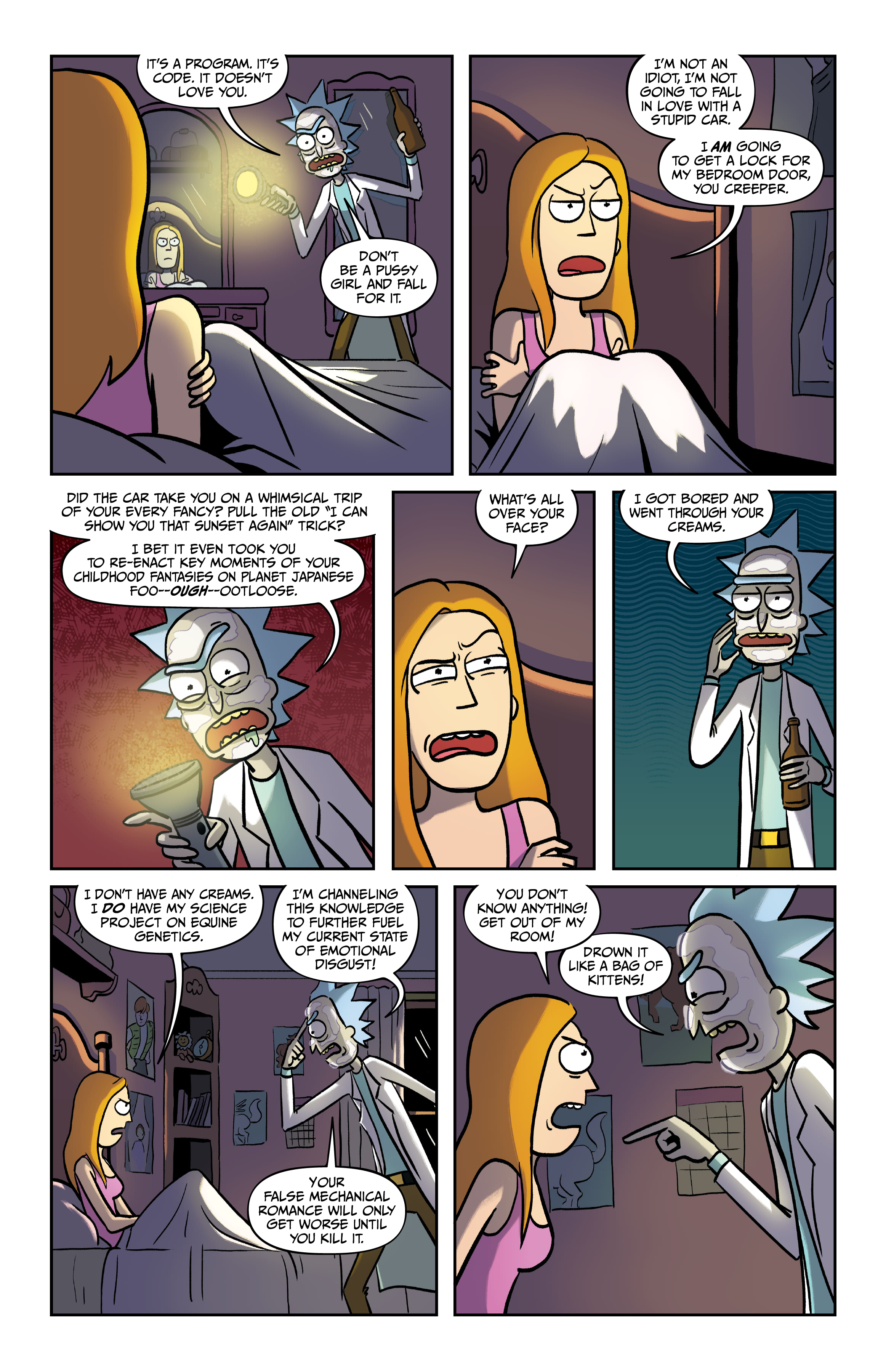 Read online Rick and Morty comic -  Issue # (2015) _Deluxe Edition 5 (Part 1) - 91