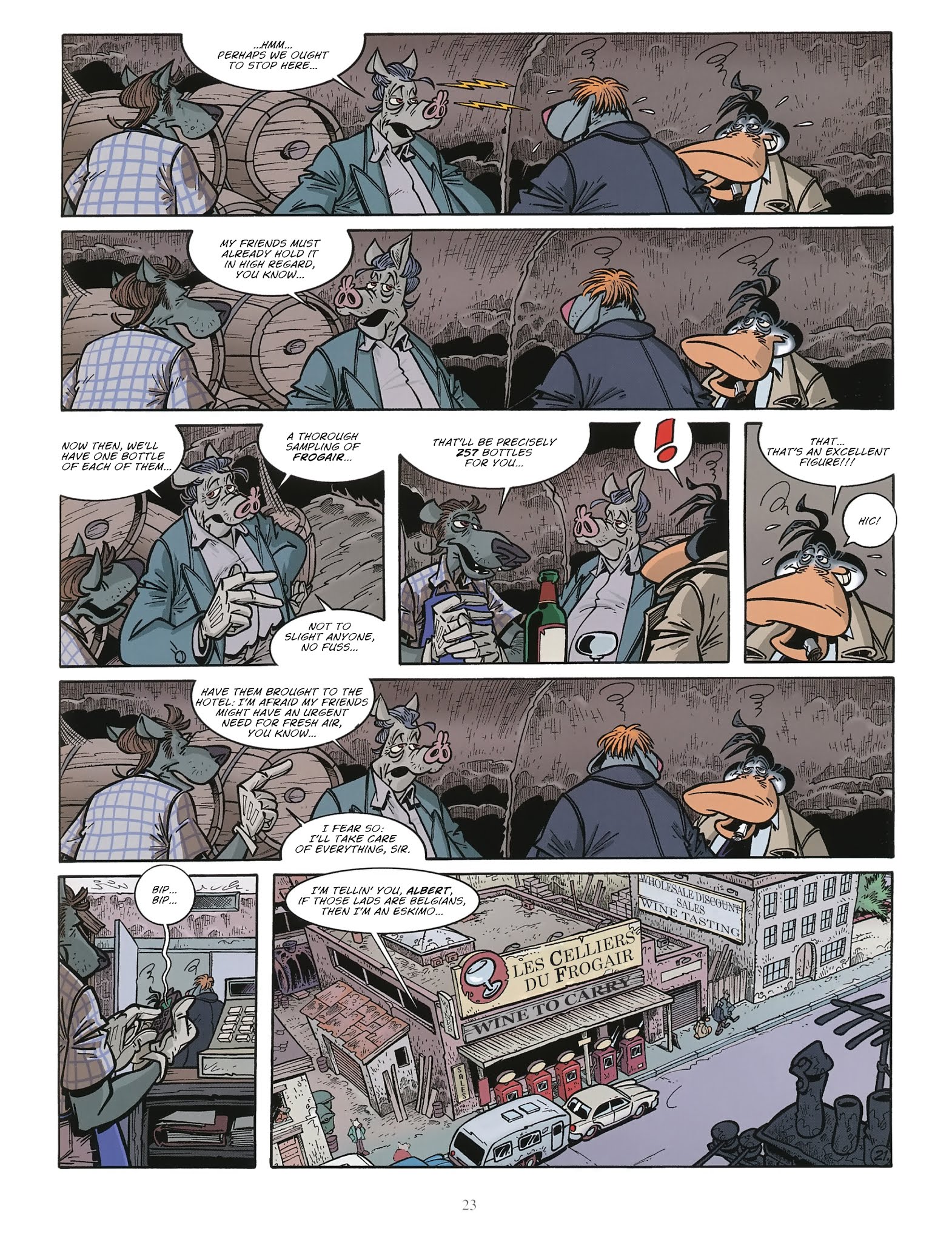 Read online Une enquête de l'inspecteur Canardo comic -  Issue #13 - 24