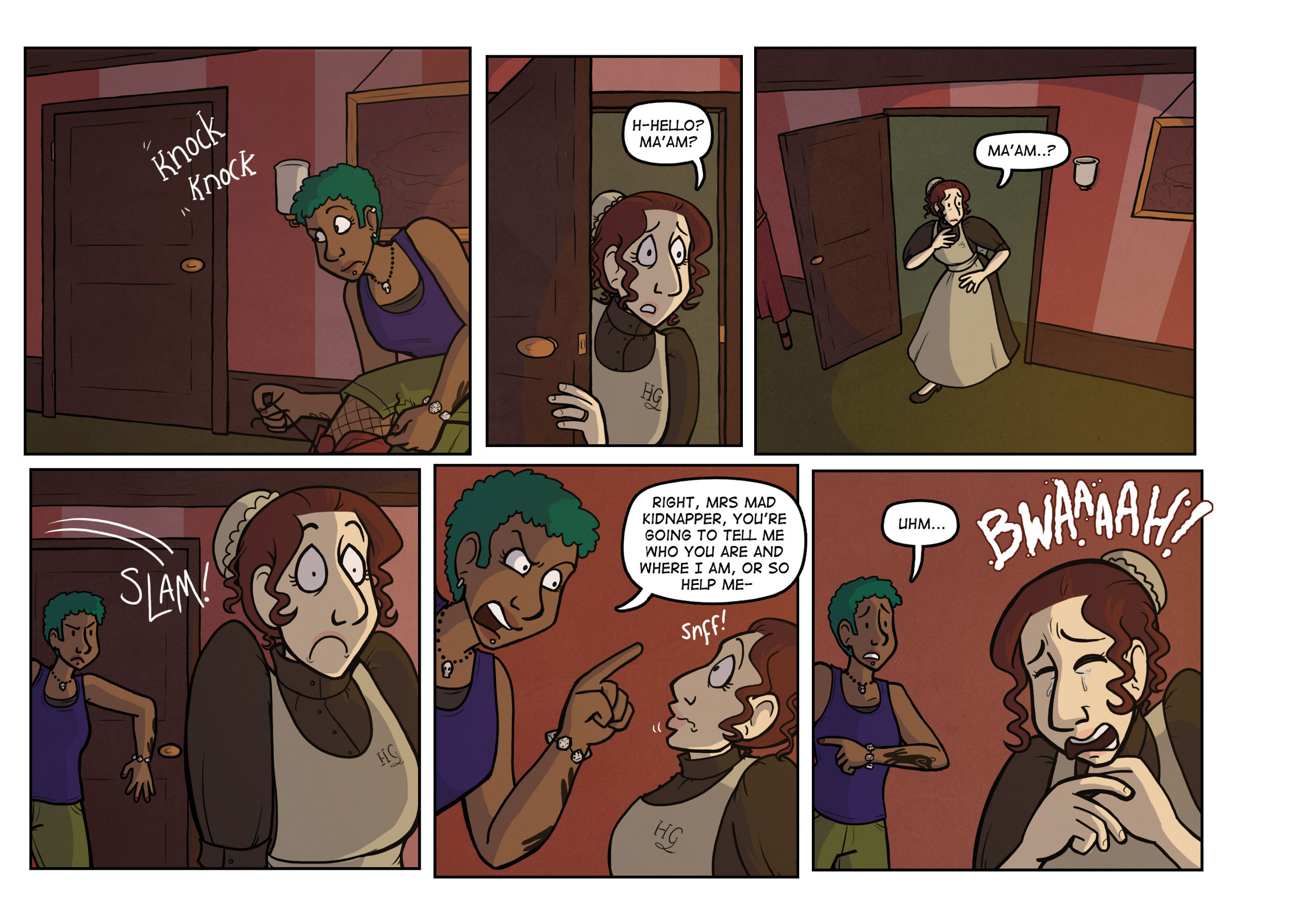 Read online Widdershins comic -  Issue #4 - 16