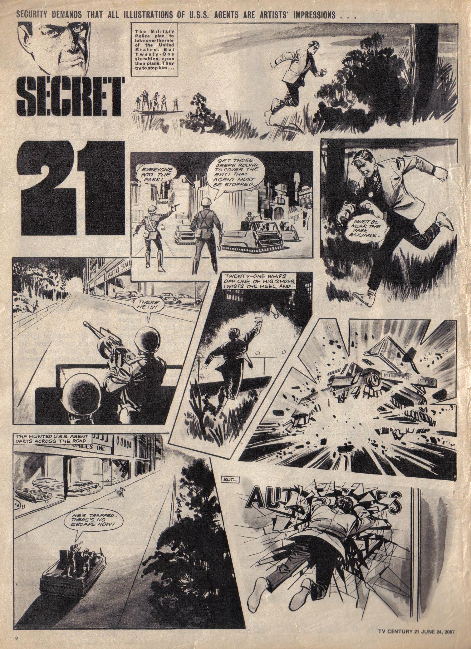 Read online TV Century 21 (TV 21) comic -  Issue #127 - 2