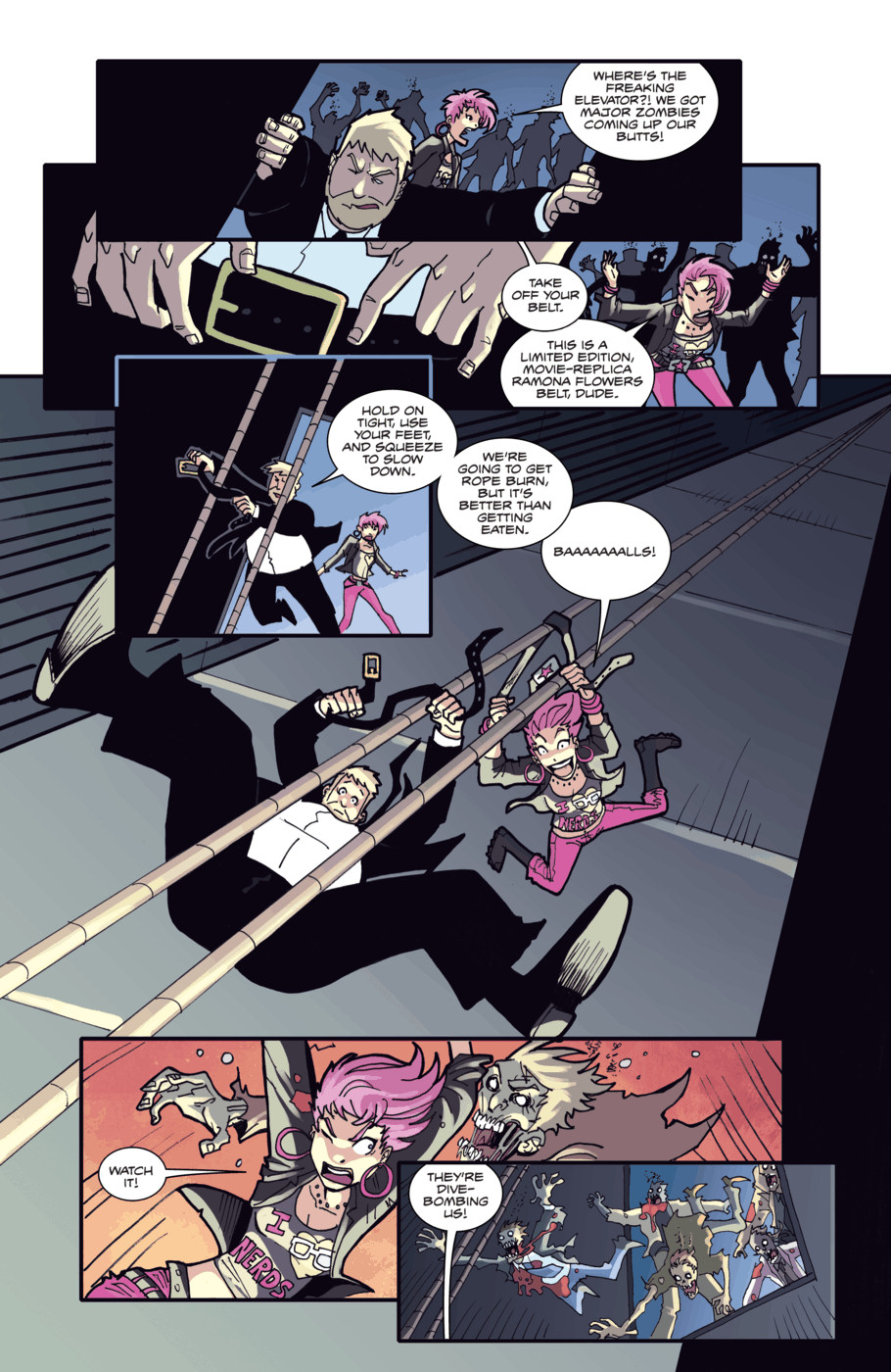 Read online Fanboys vs. Zombies comic -  Issue #9 - 21