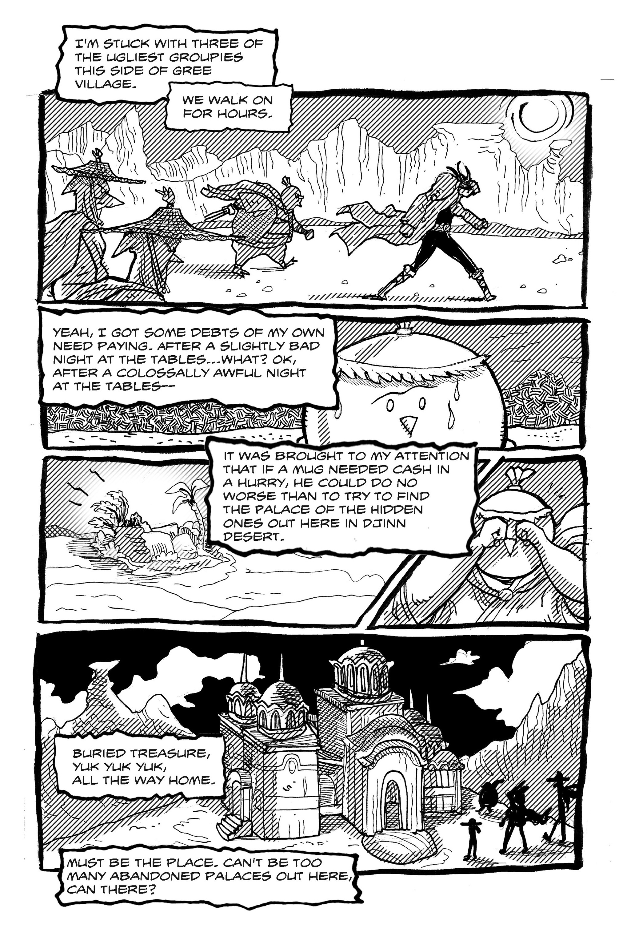 Read online Broadsword, P.I. comic -  Issue #2 - 8