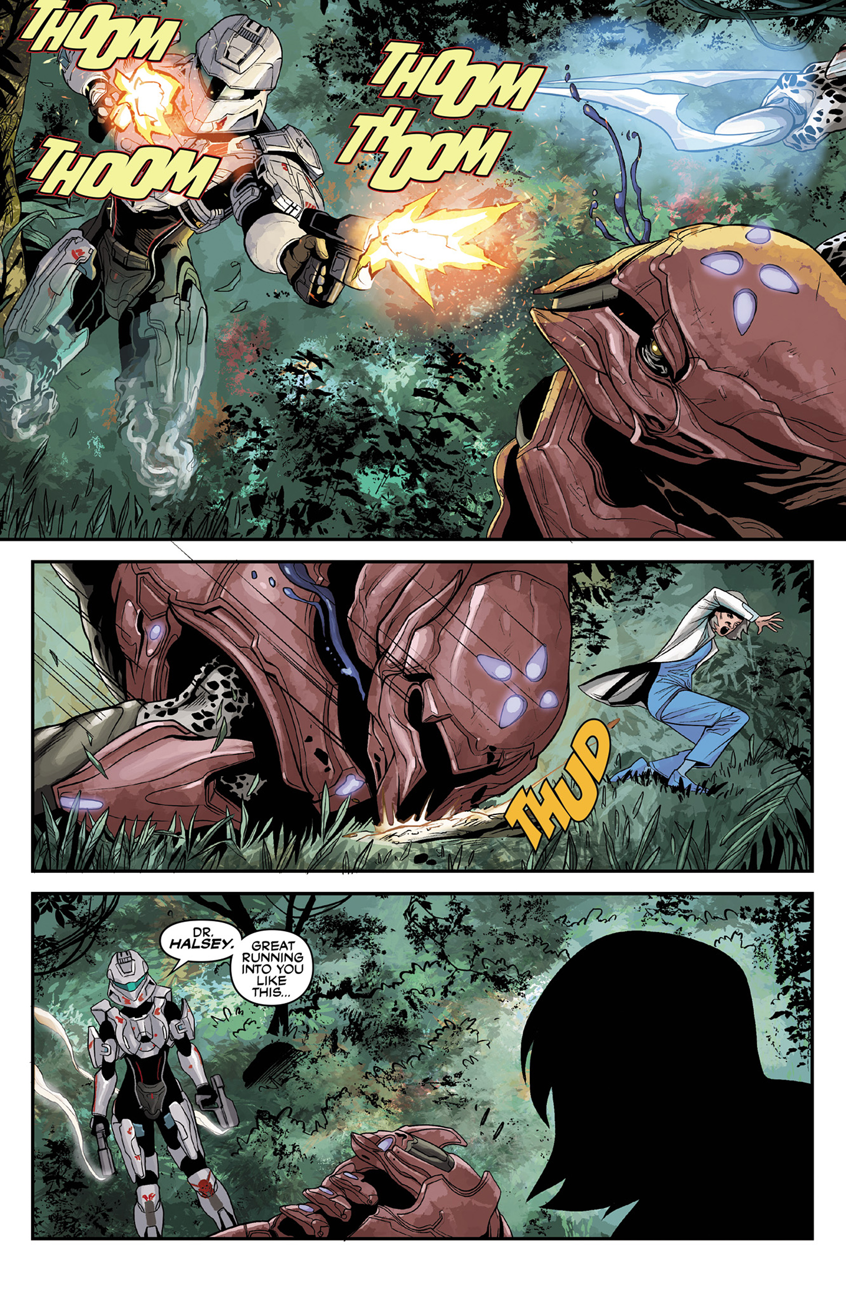 Read online Halo: Escalation comic -  Issue #16 - 14