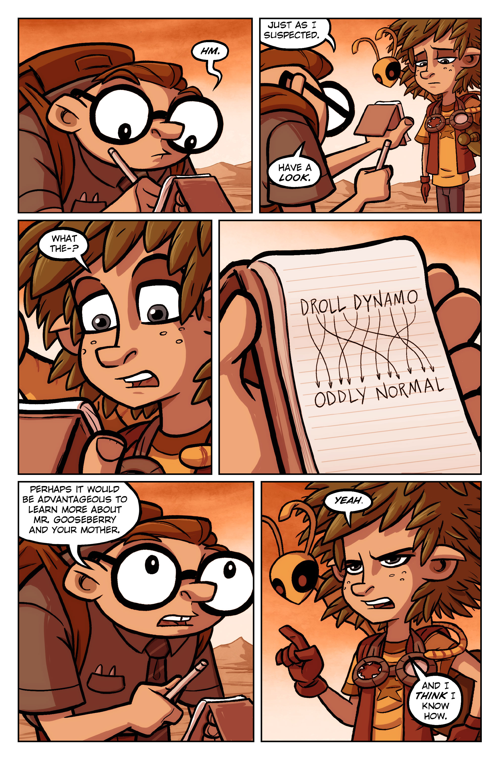 Read online Oddly Normal (2014) comic -  Issue #13 - 13