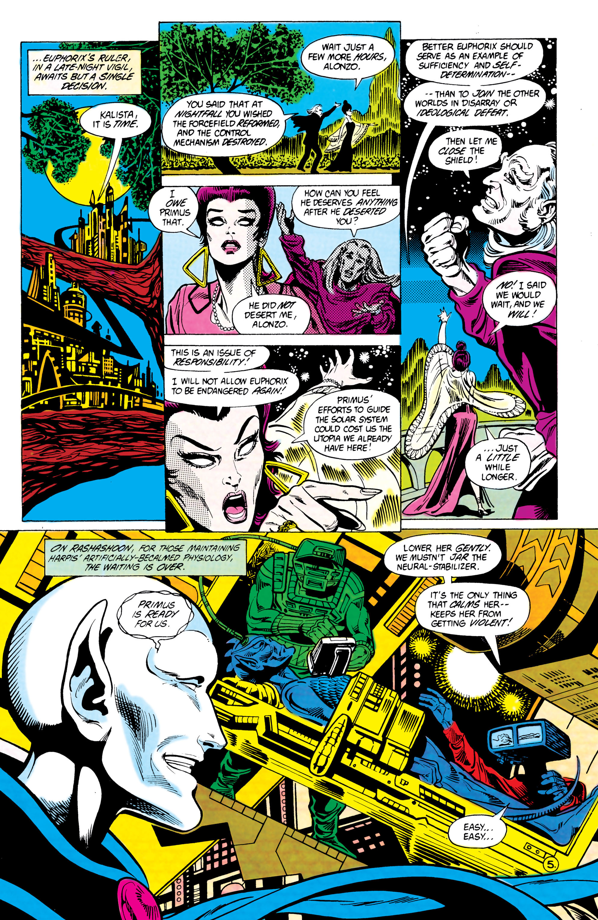 Read online The Omega Men (1983) comic -  Issue #11 - 6