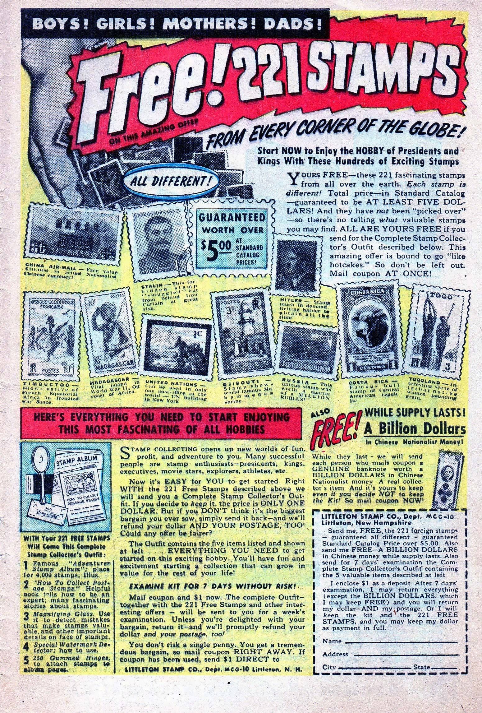 Read online Justice (1947) comic -  Issue #33 - 33