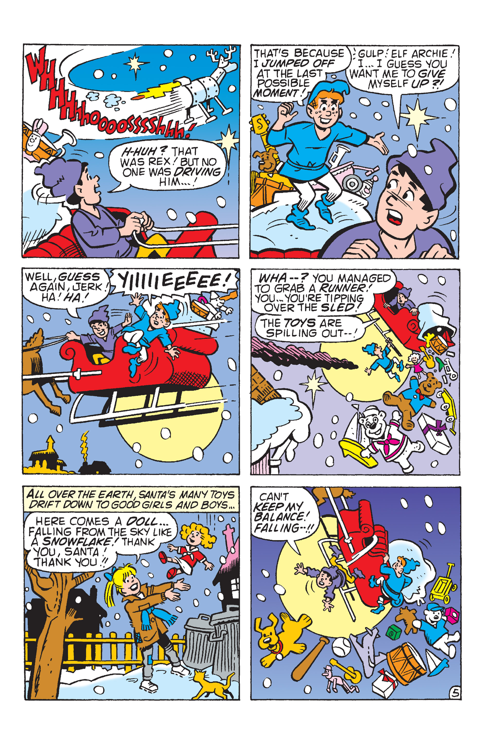 Read online Archie Meets Santa comic -  Issue # TPB - 62