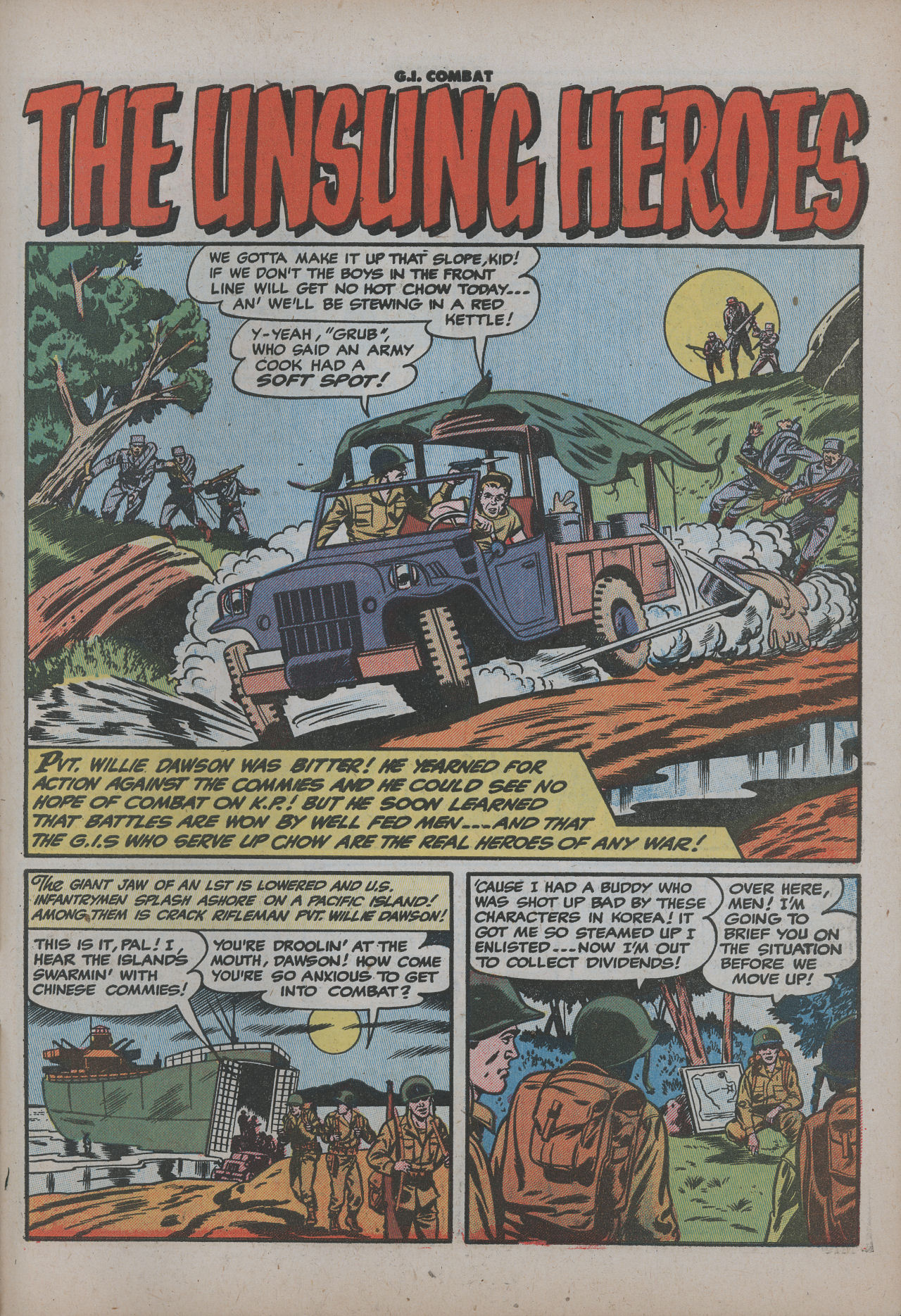 Read online G.I. Combat (1952) comic -  Issue #22 - 27